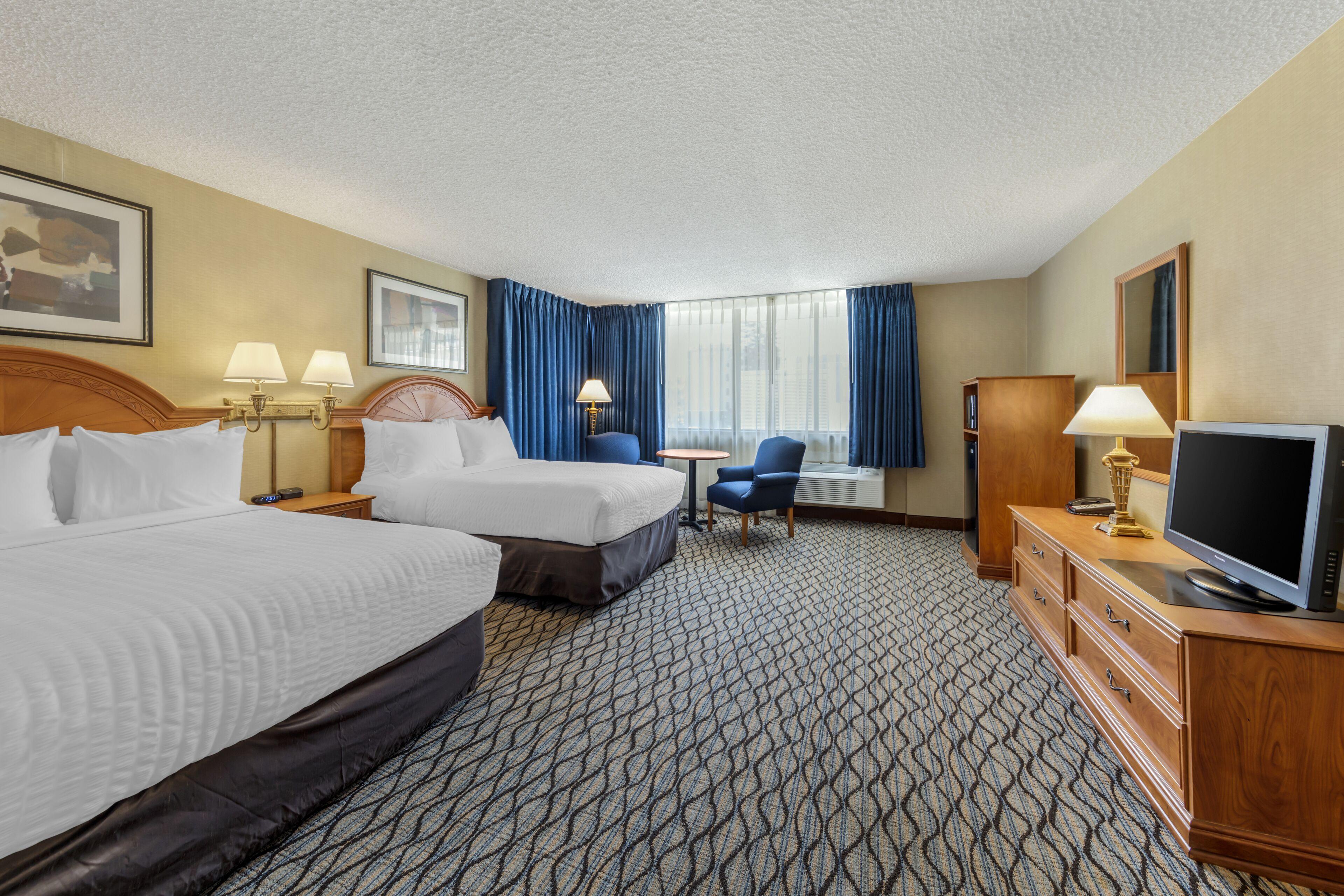 Standard Room 2 Double Beds Non-Smoking