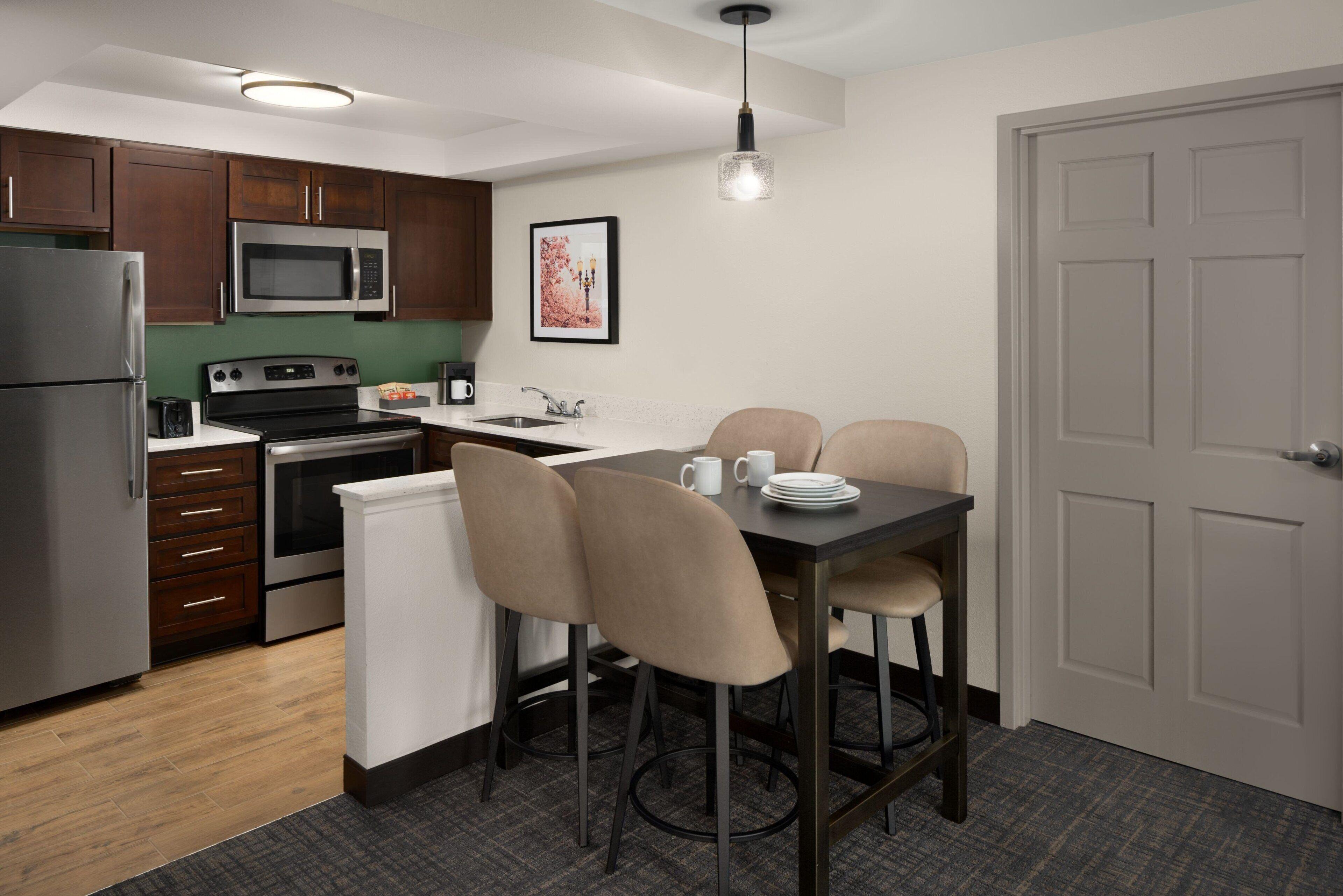 Two-Bedroom Suite Fireplace