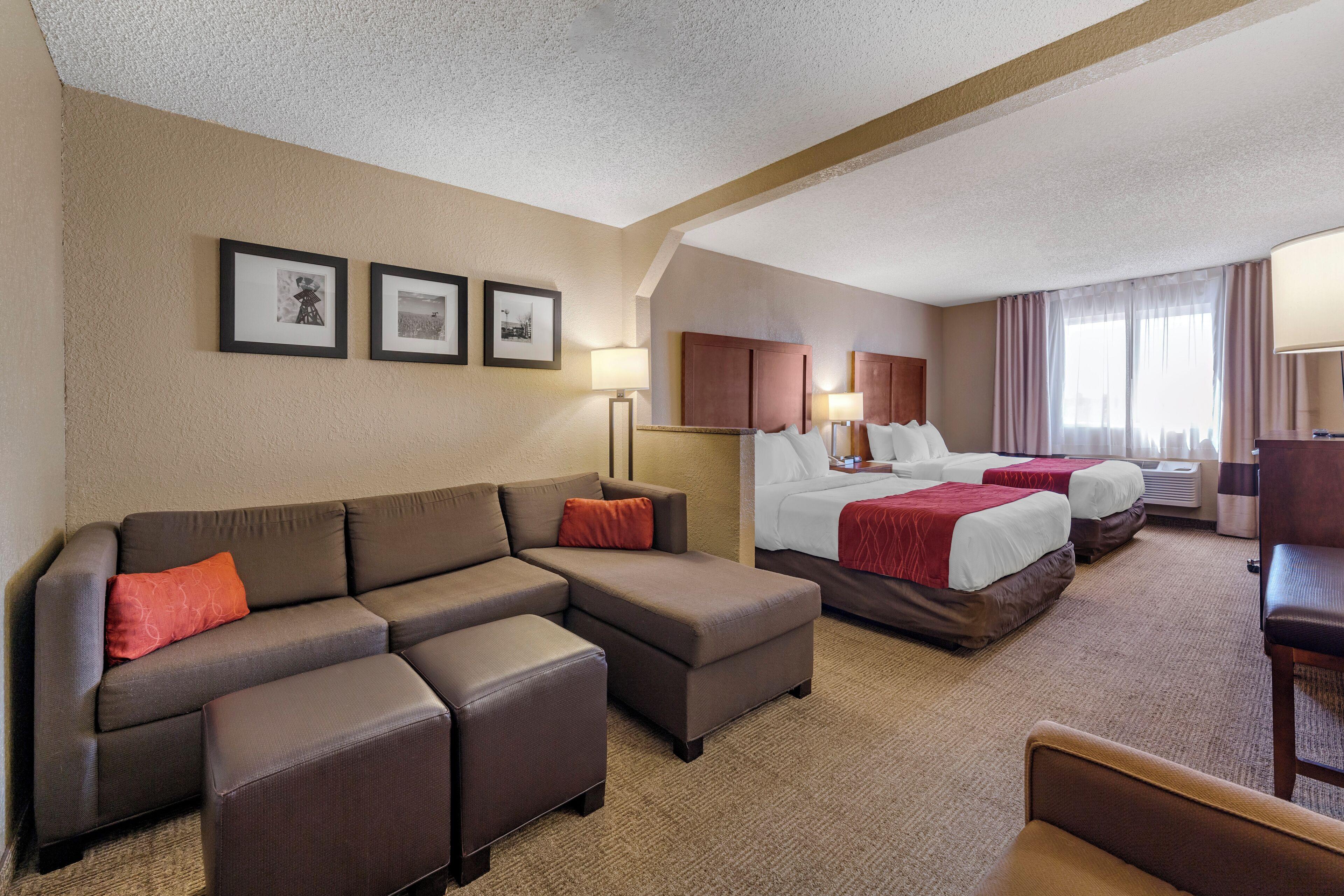 Queen Suite Two Queen Beds Non-Smoking