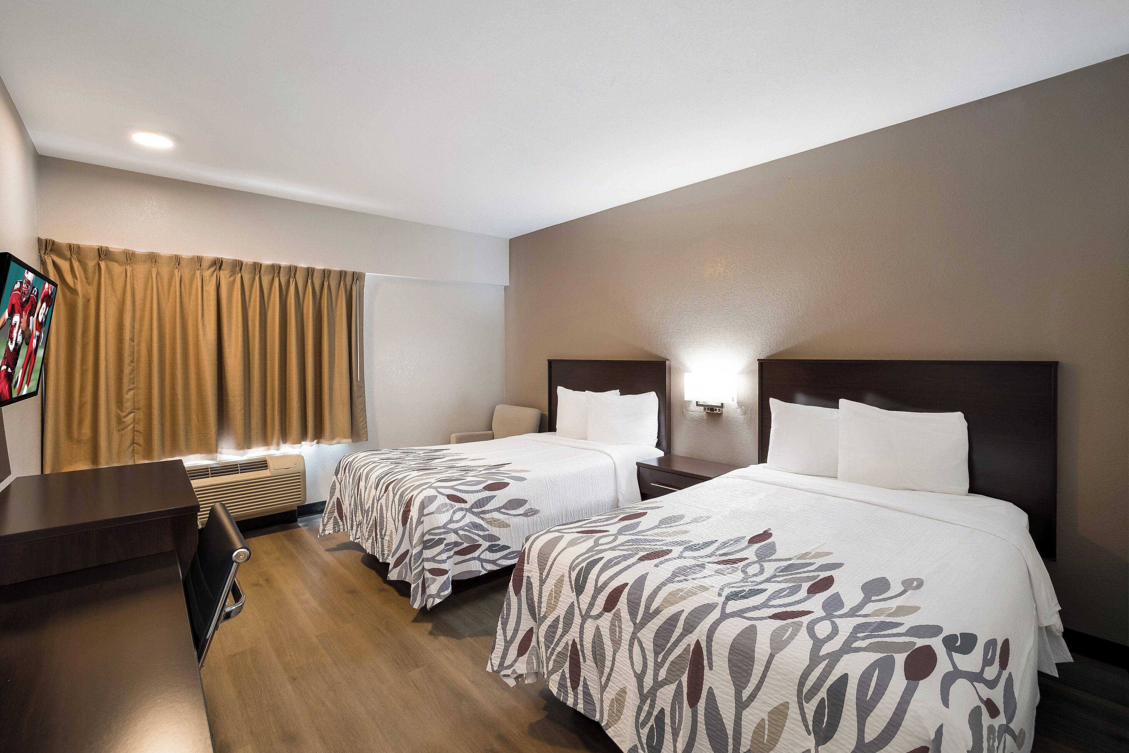 Standard Room Two Double Beds Larger Smoke