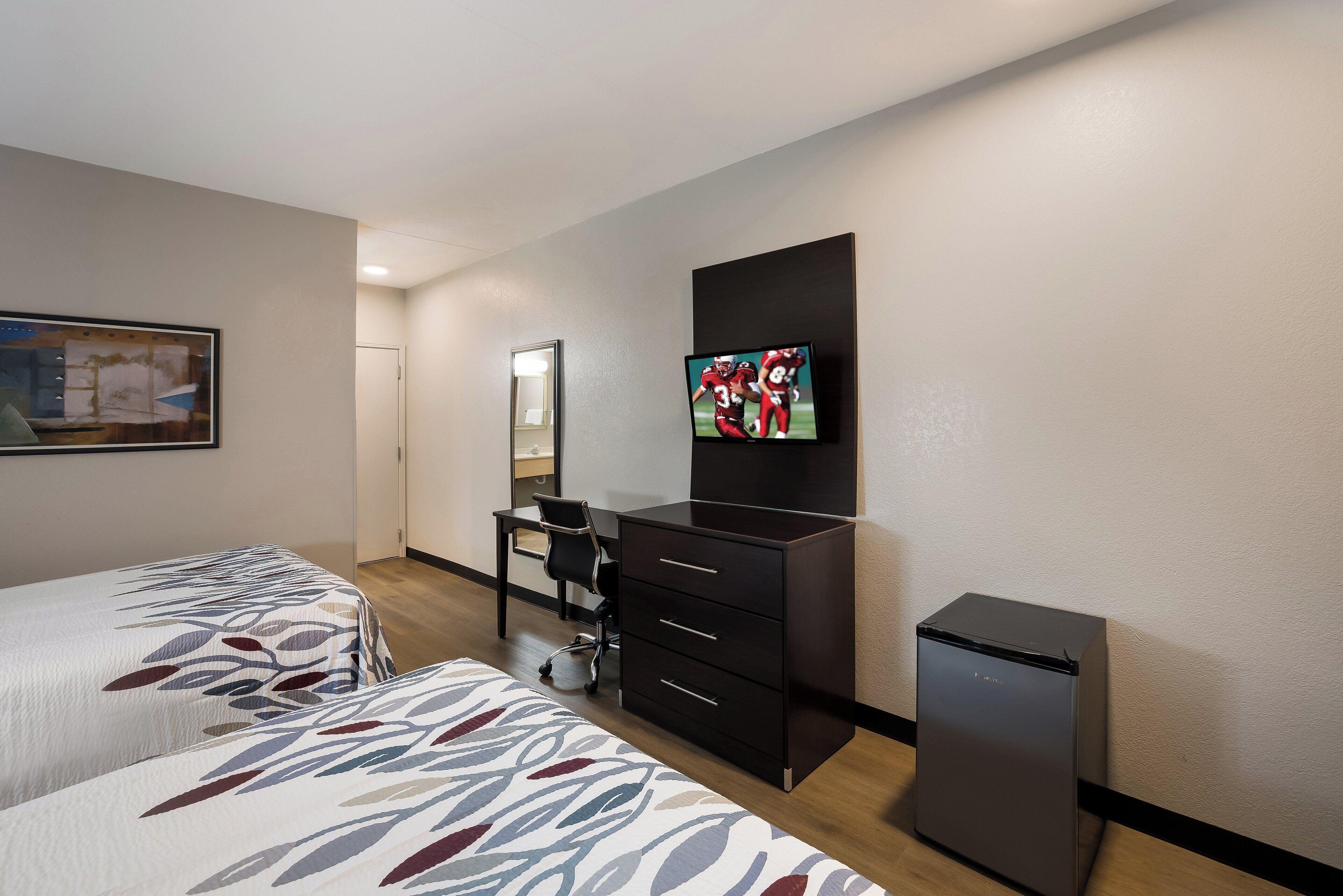 Standard Room Two Double Beds Larger Smoke