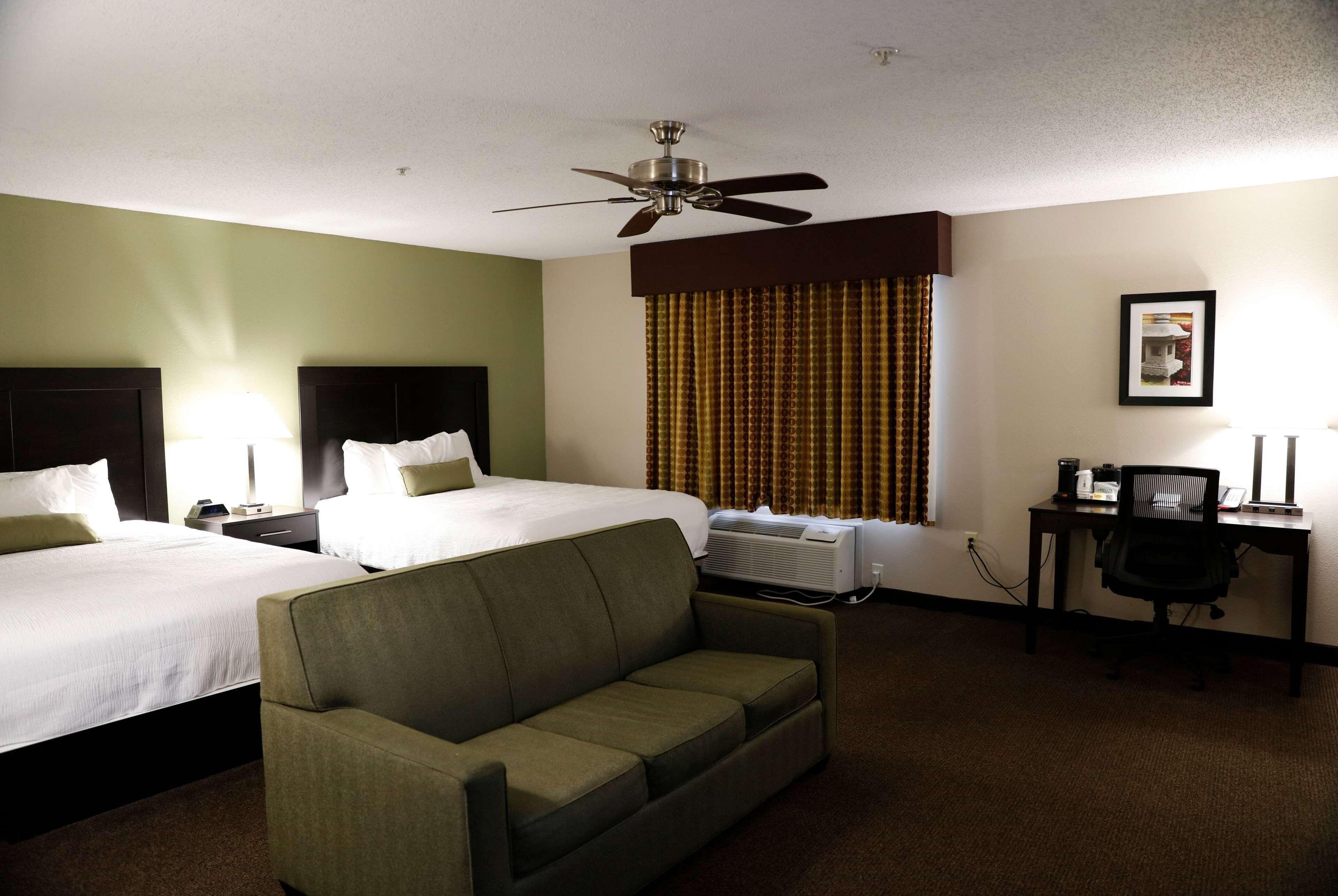 2 Queen Beds Studio Suite Non-Smoking