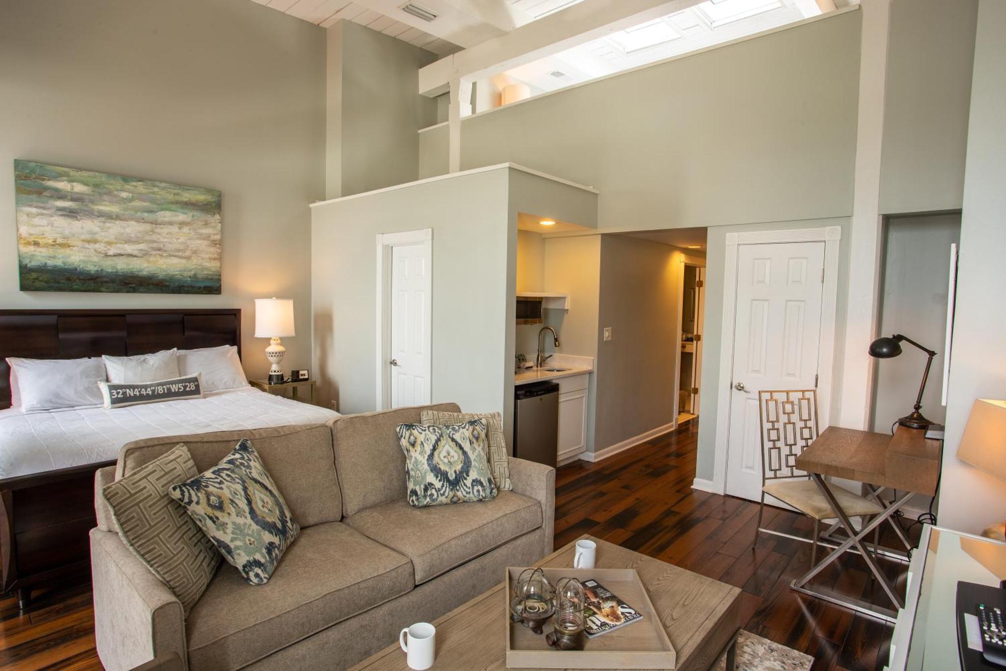 Two-Bedroom Suite Balcony Stair Access Only