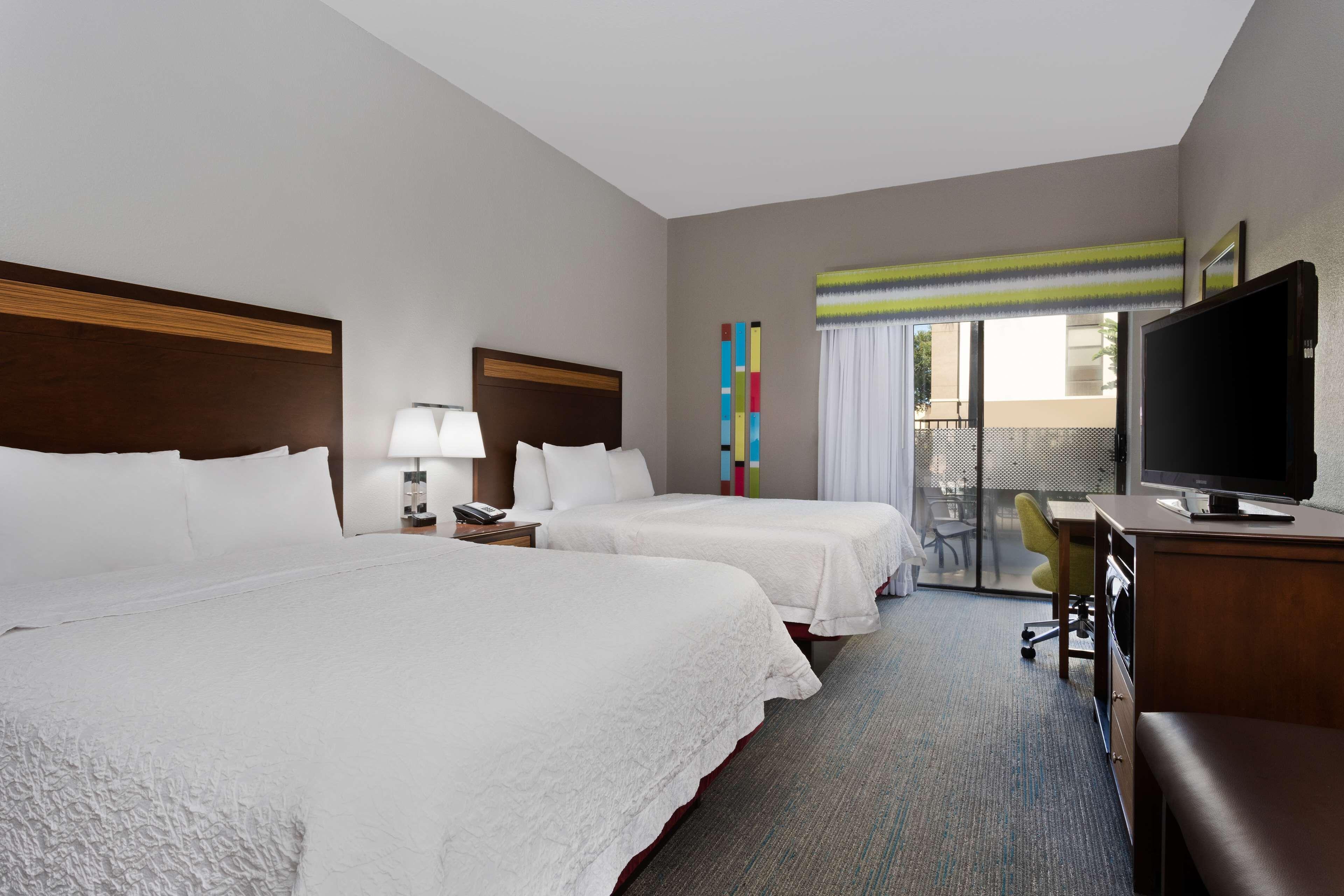 Queen Room Two Queen Beds Patio View Non-Smoking