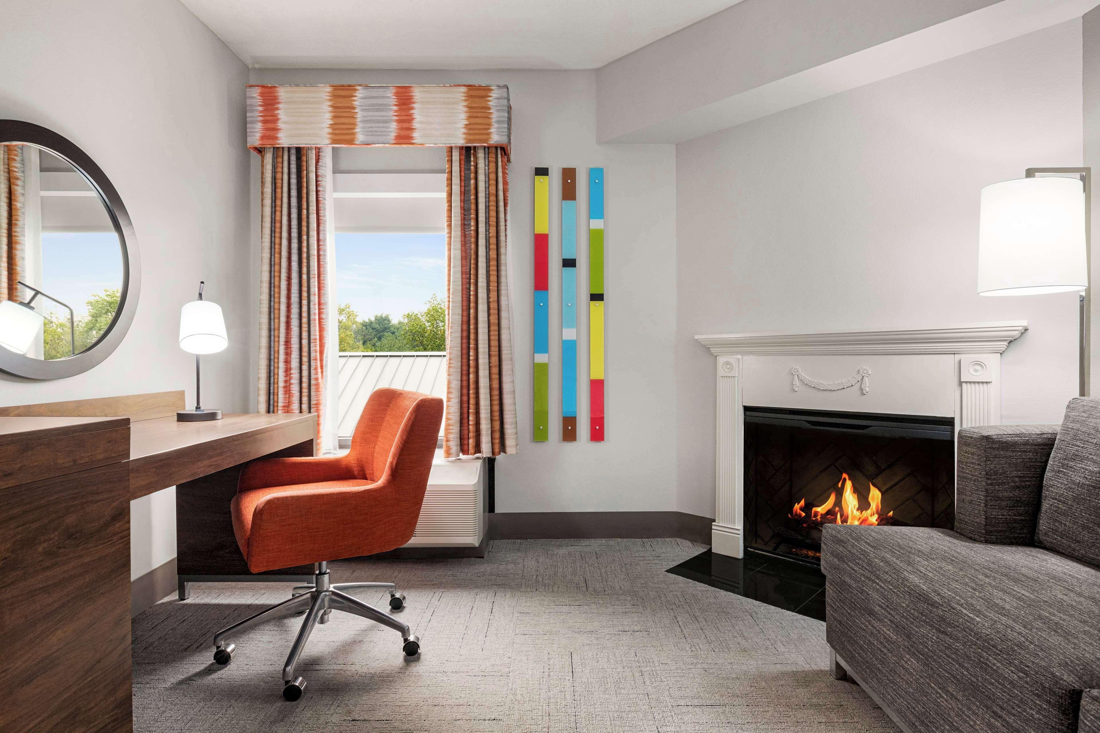 King Room Fireplace Sofa Bed Non-Smoking