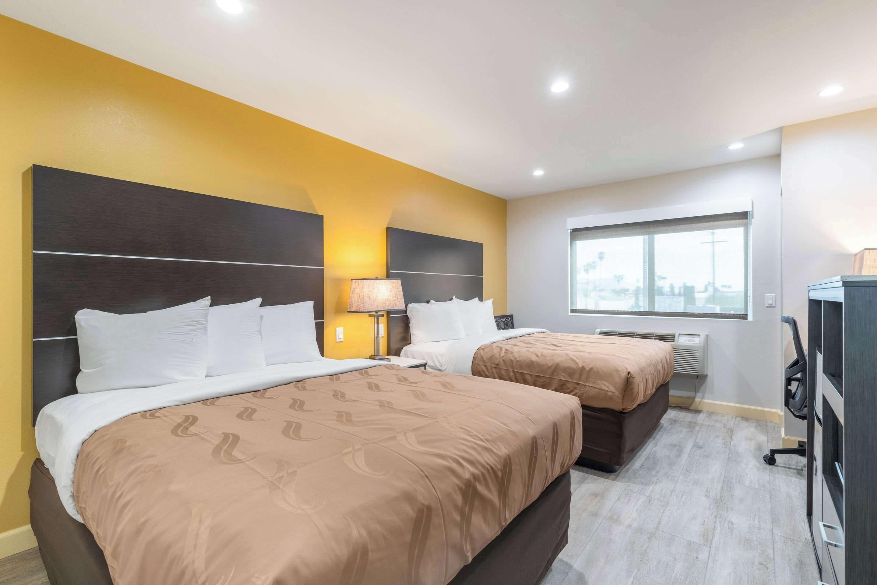 Queen Room Two Queen Beds Disability Access or Non-Smoking or Near Lobby