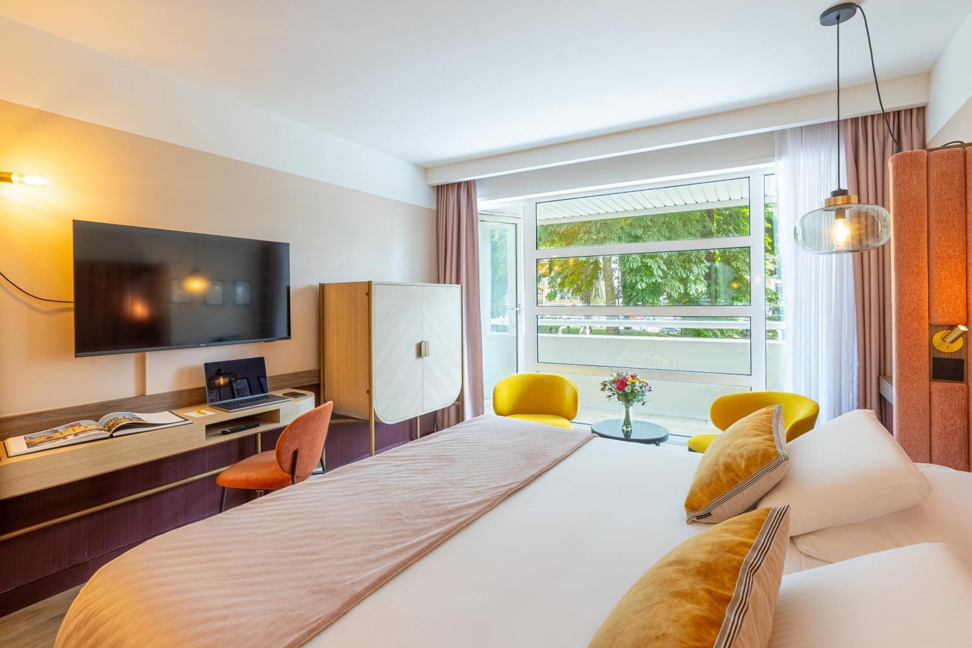 Chambre Supérieure avec Balcon et Accès au Spa