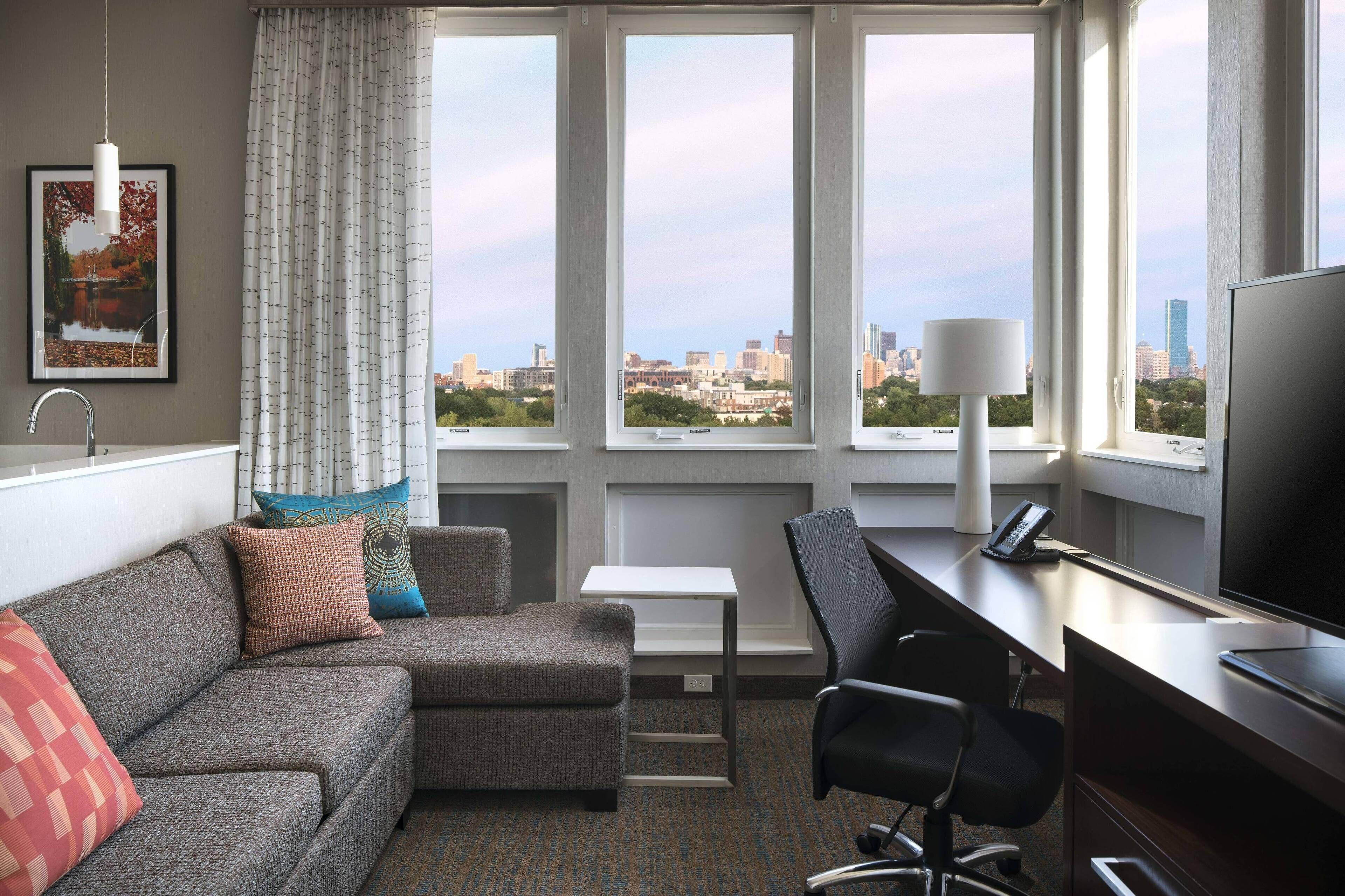 King Studio Suite Sofa Bed City View