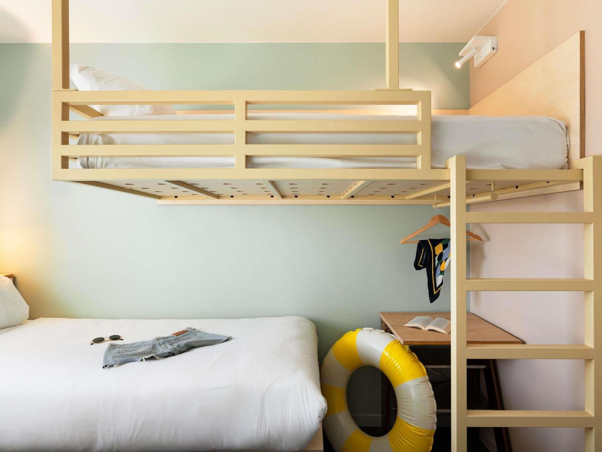 POP Triple Room Two Single One Bunk Bed