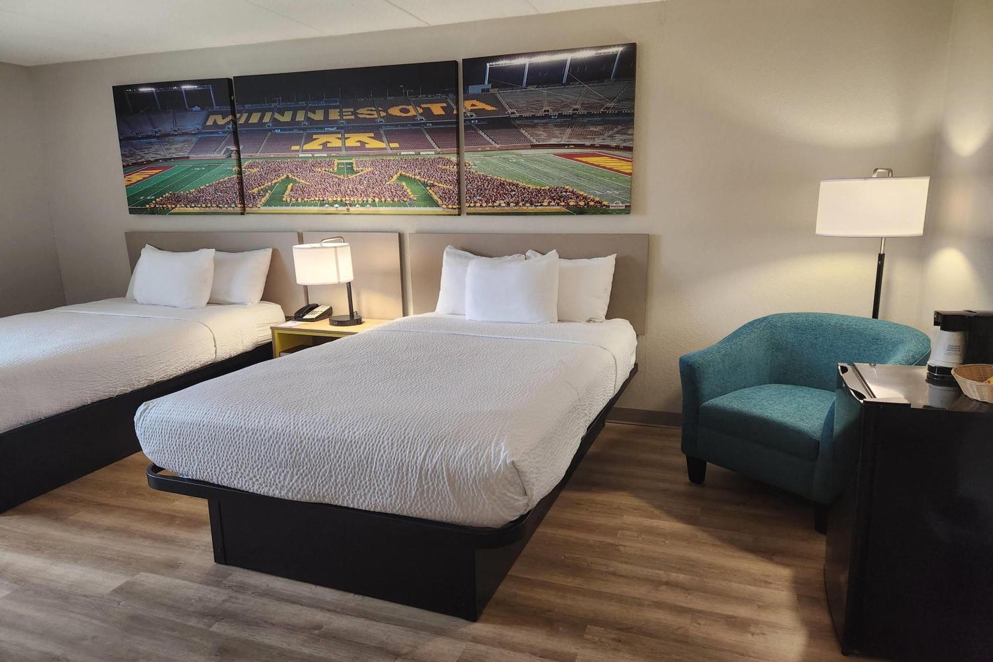 Executive Double Room Two Double Beds Non-Smoking