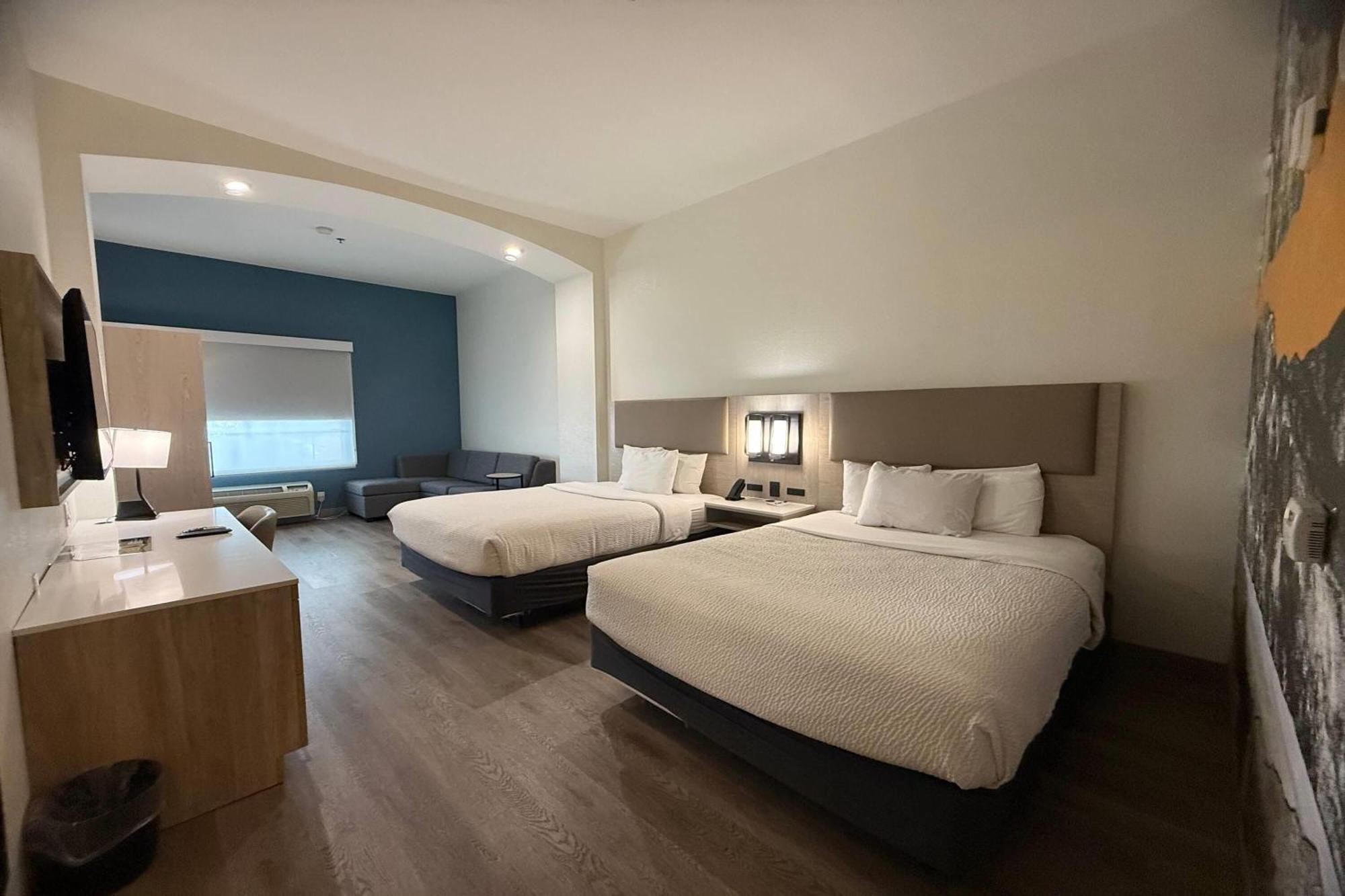 1 King Bed 1 Sleeper Sofa One-Bedroom Suite Non-Smoking