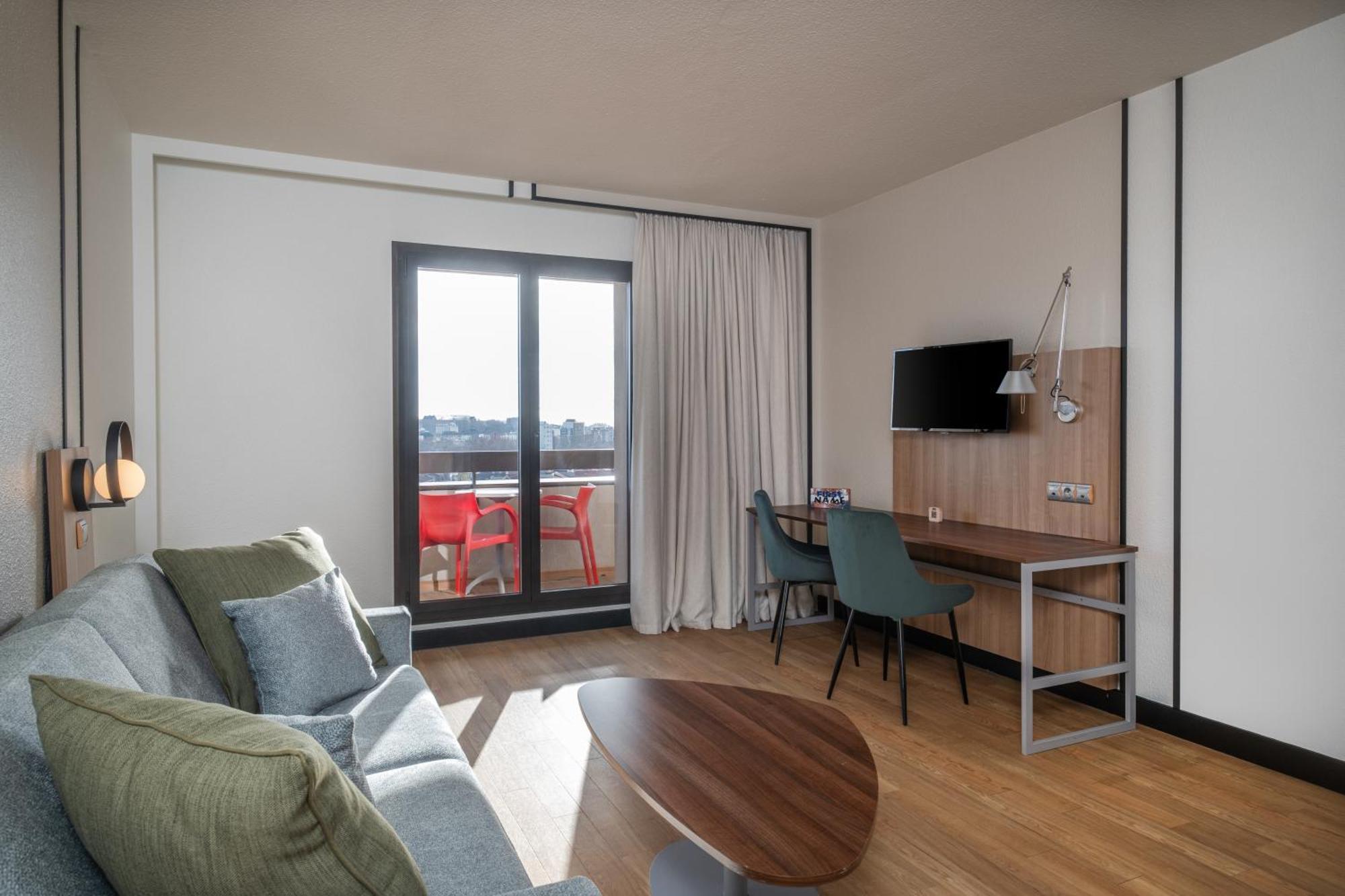 One-Bedroom Apartment Balcony