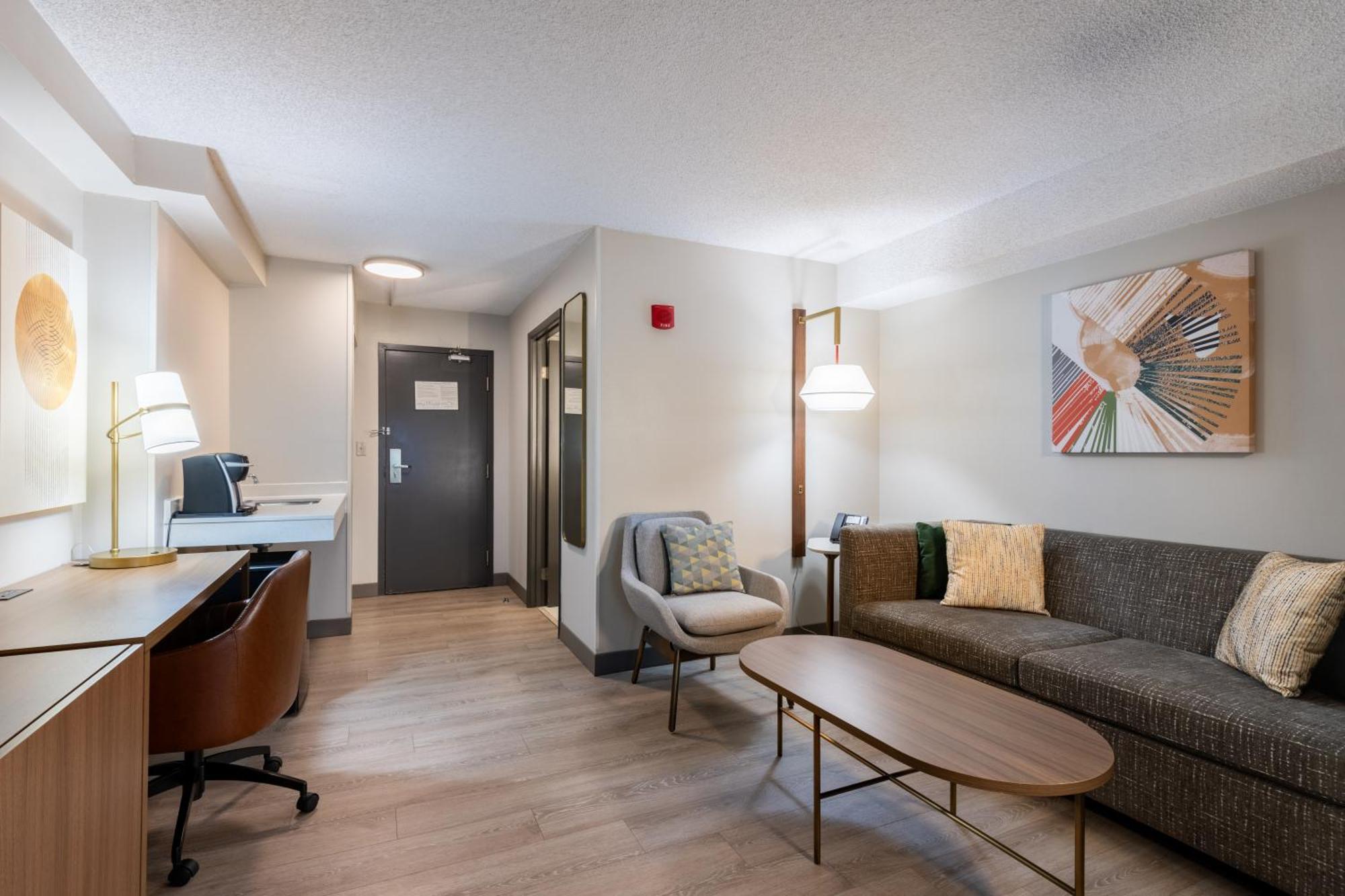 King Suite Sofa Bed Minifridge