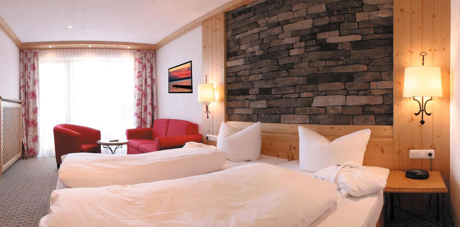 Double Room with Balcony (Rustic)