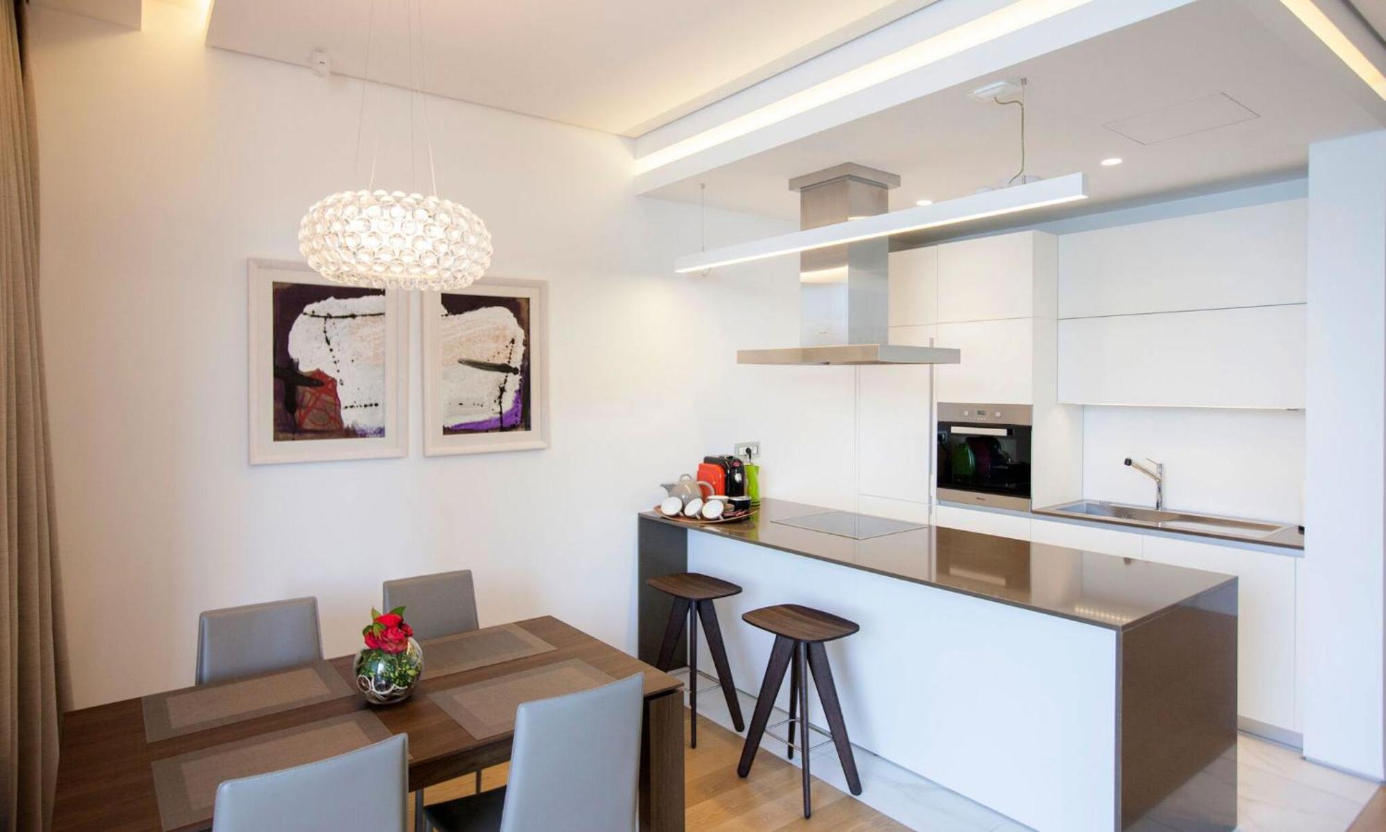 Apartment mit 1 Schlafzimmer und Meerblick