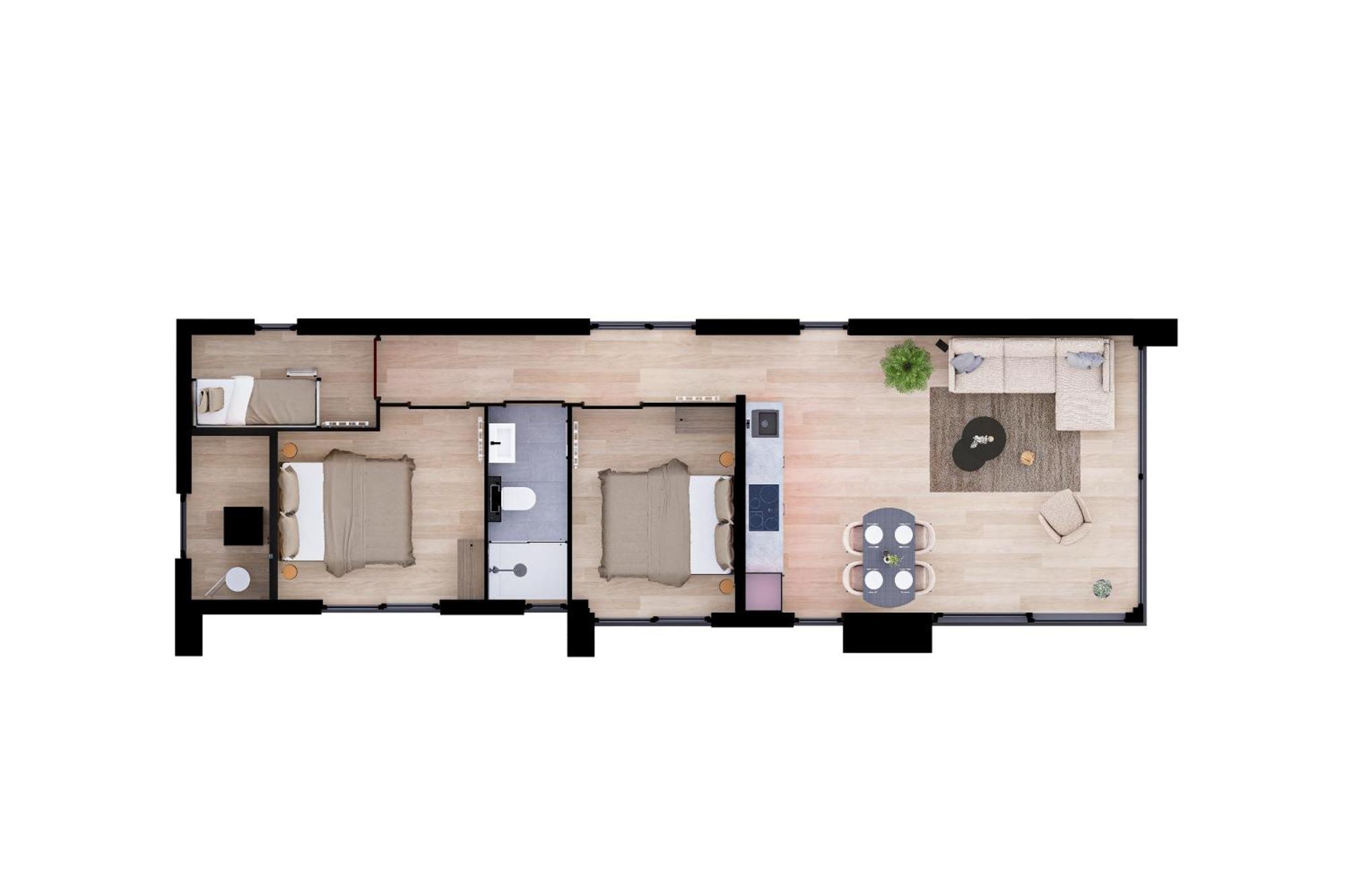 Three-Bedroom Villa