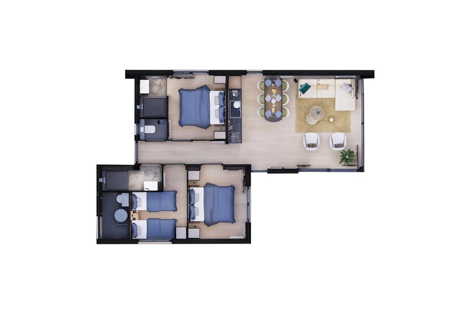 Villa met 3 Slaapkamers