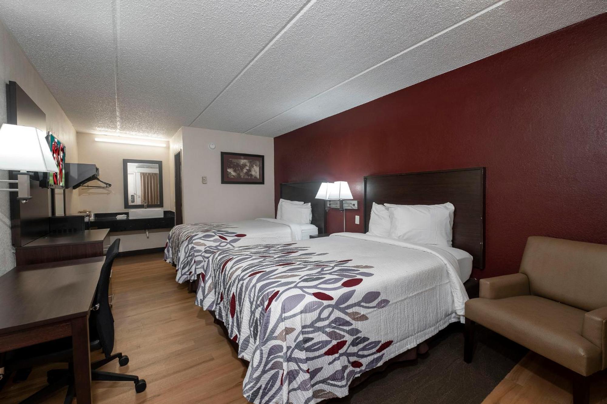Deluxe Room Two Double Beds Non-Smoking