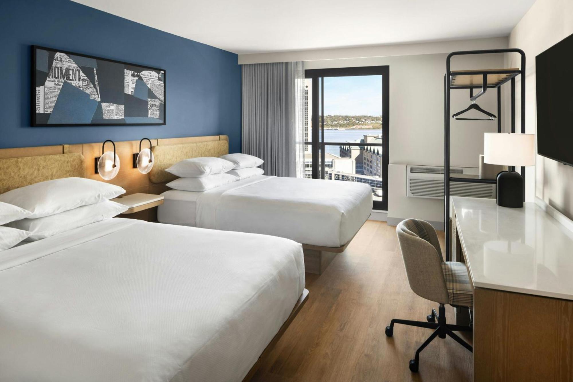 Queen Room Two Queen Beds Harbor View