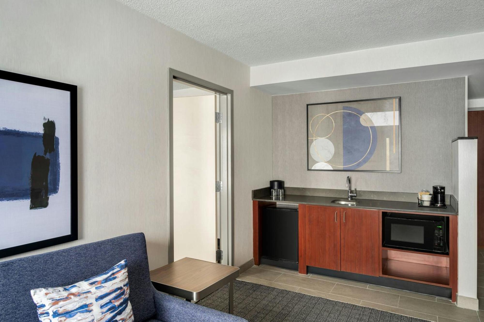 One-Bedroom King Suite River View Sofa Bed