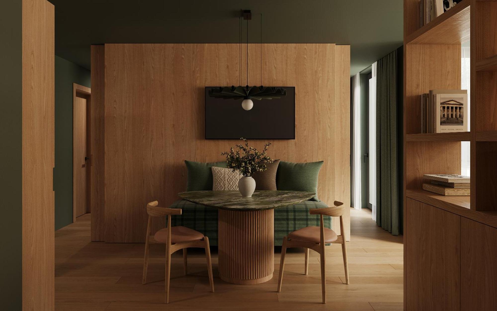 One-Bedroom Family Apartment