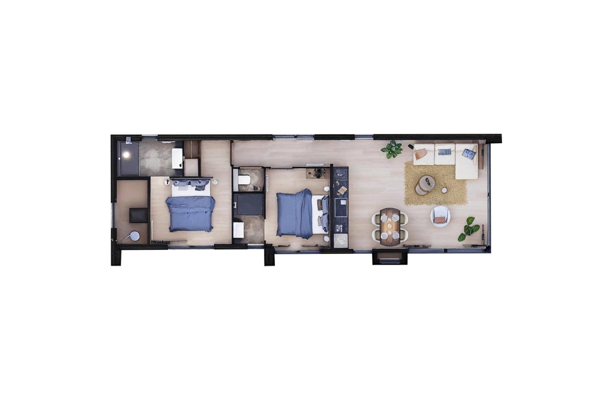 Two-Bedroom Villa