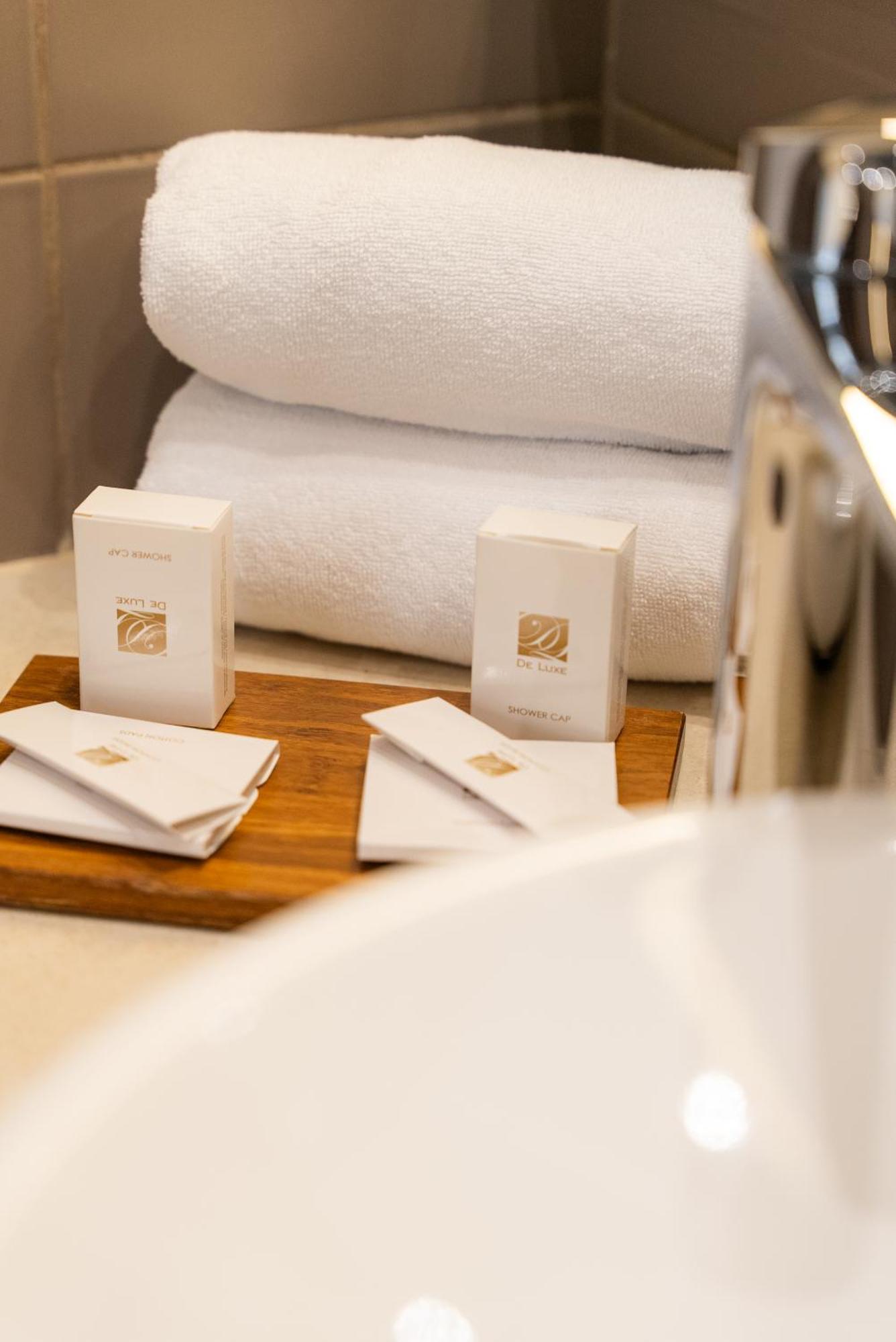 Premier King Room Complimentary Water WiFi Tea Coffee Equipment