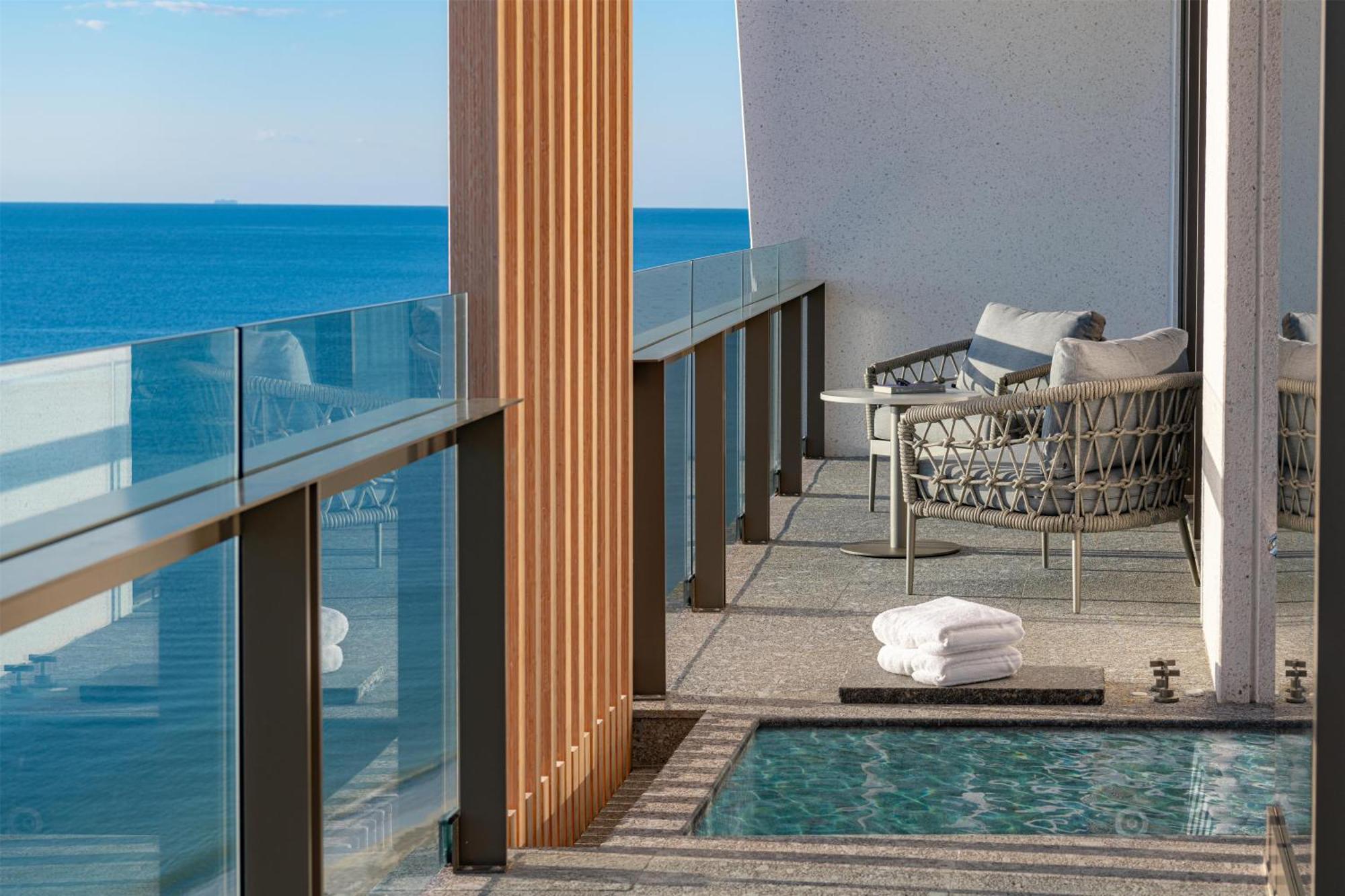 Habitación Deluxe frente al mar - 2 camas grandes