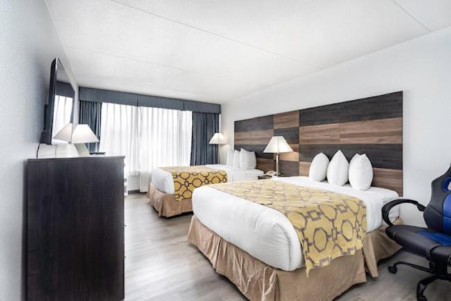 Double Room Two Double Beds Disability Access or Non-Smoking