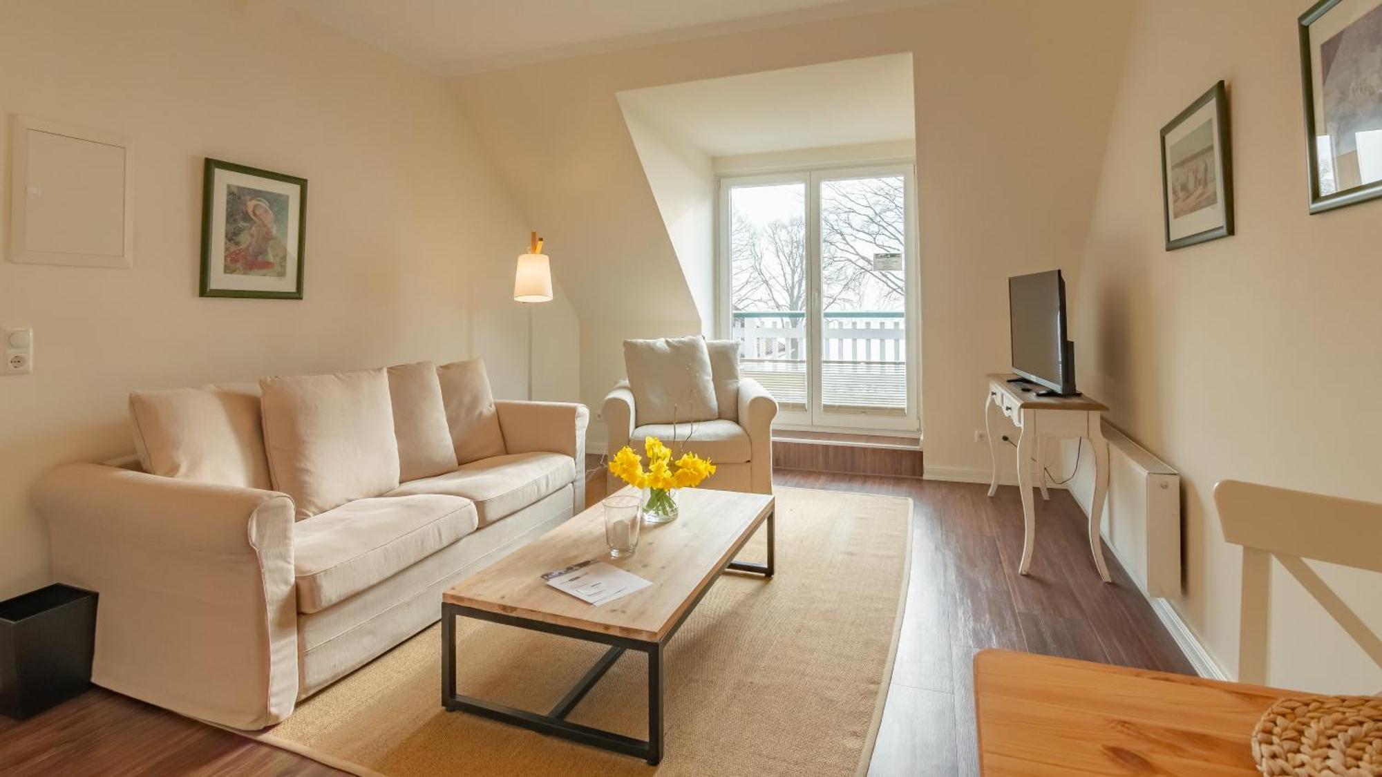 Apartment 8 mit 1 Schlafzimmer und Balkon