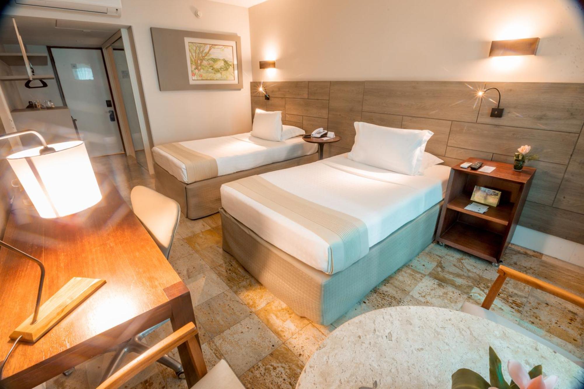 Classic two single beds