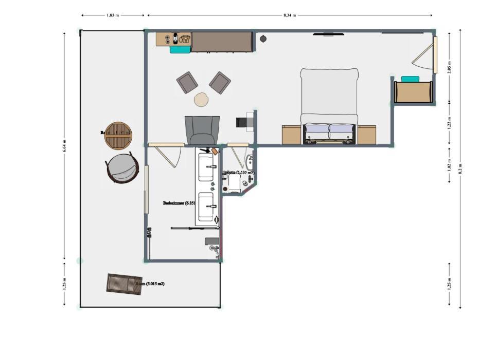 Double or Twin Room above music club