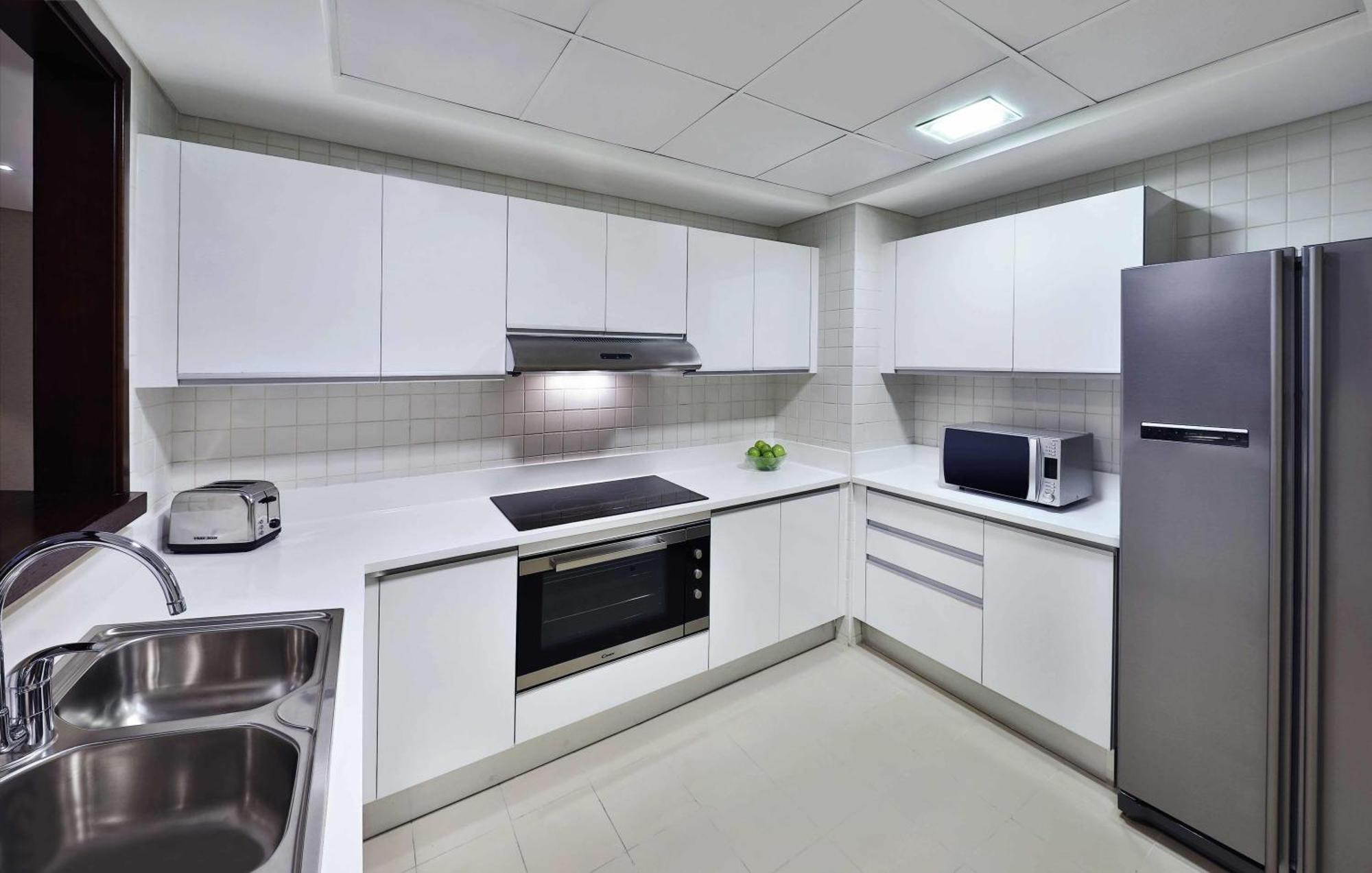 Suite met 2 Slaapkamers en Keuken - Uitzicht op de Dubai Eye