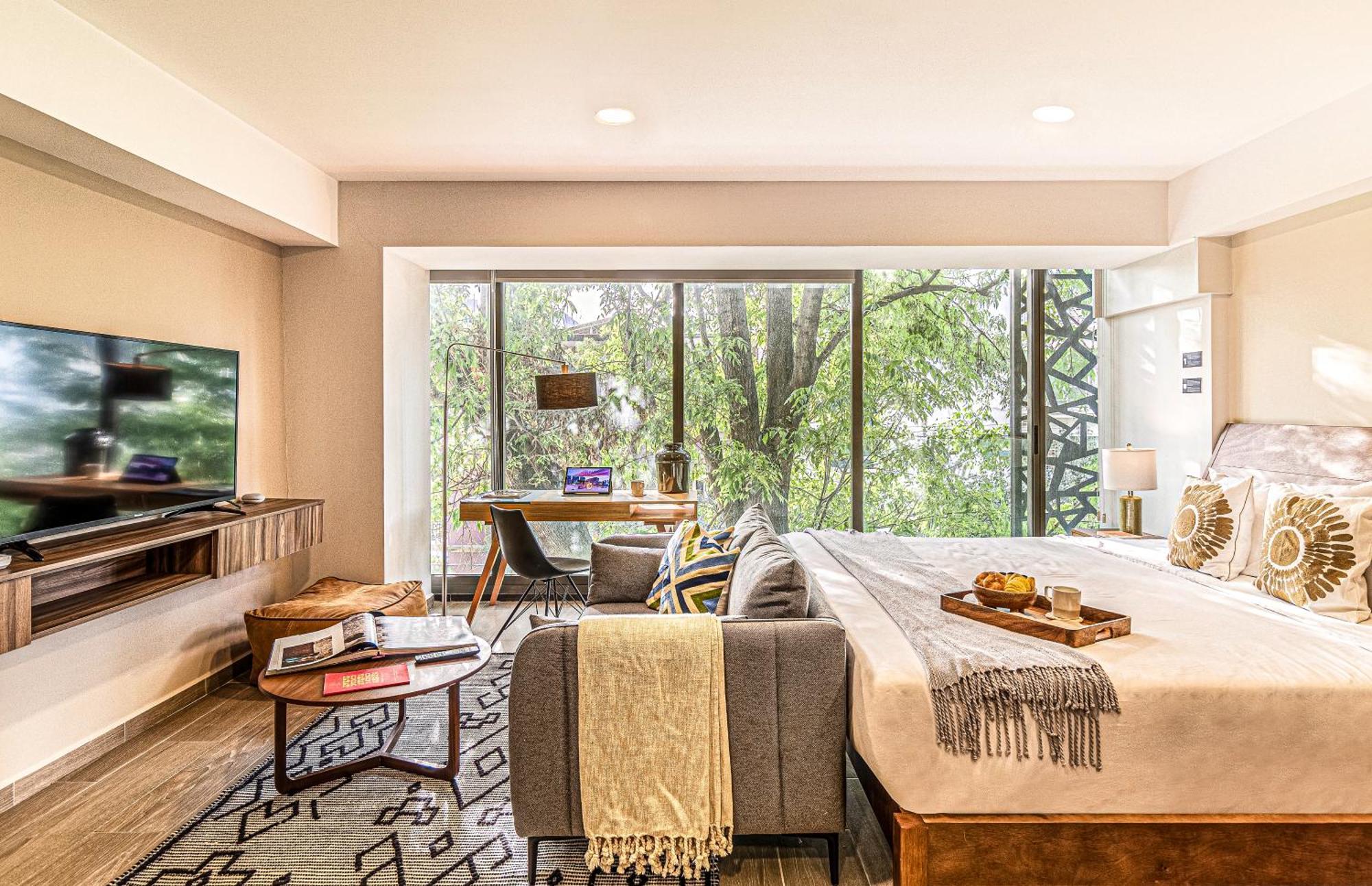 Studio Apartment with city view