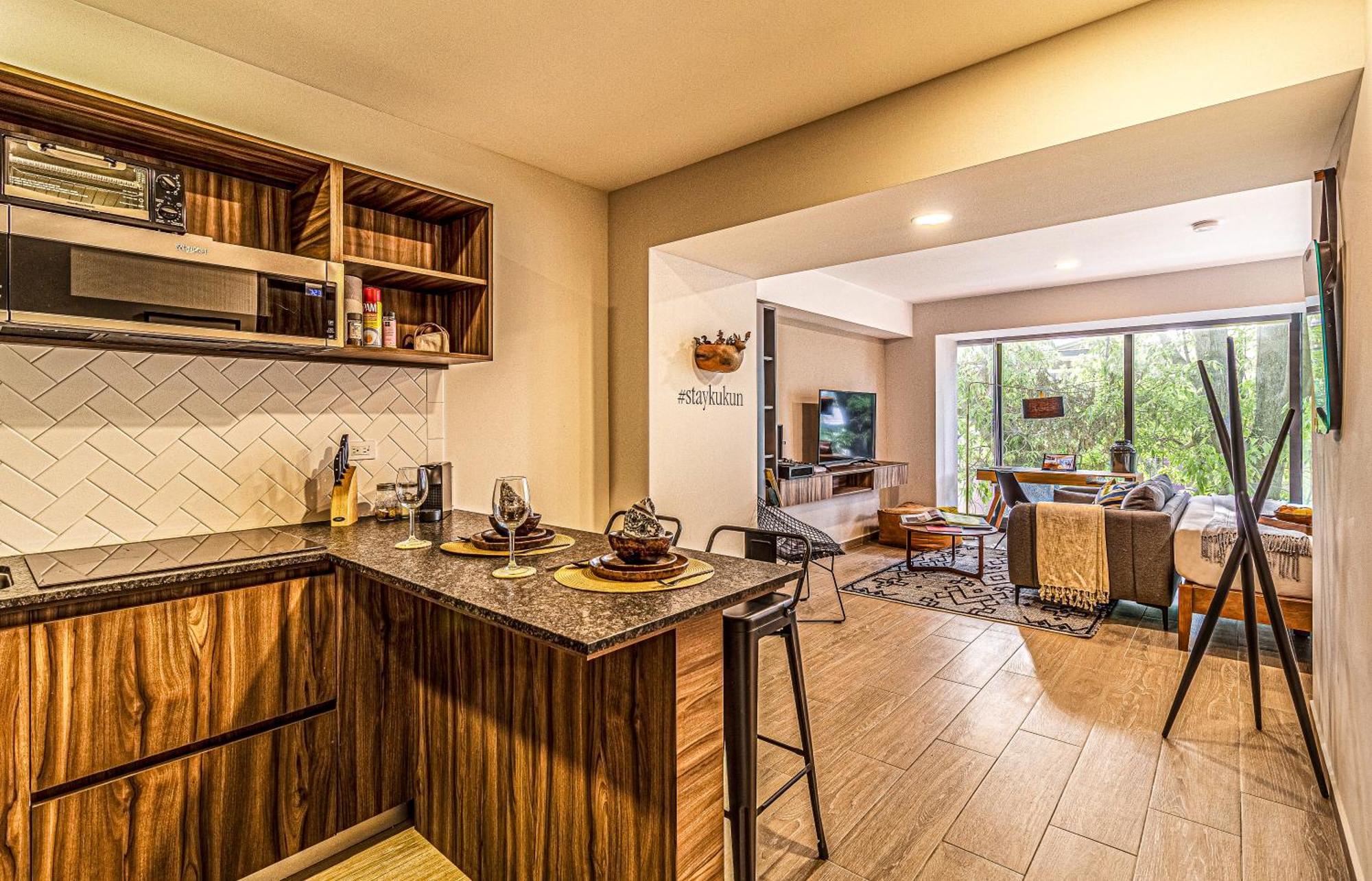 Studio Apartment city view