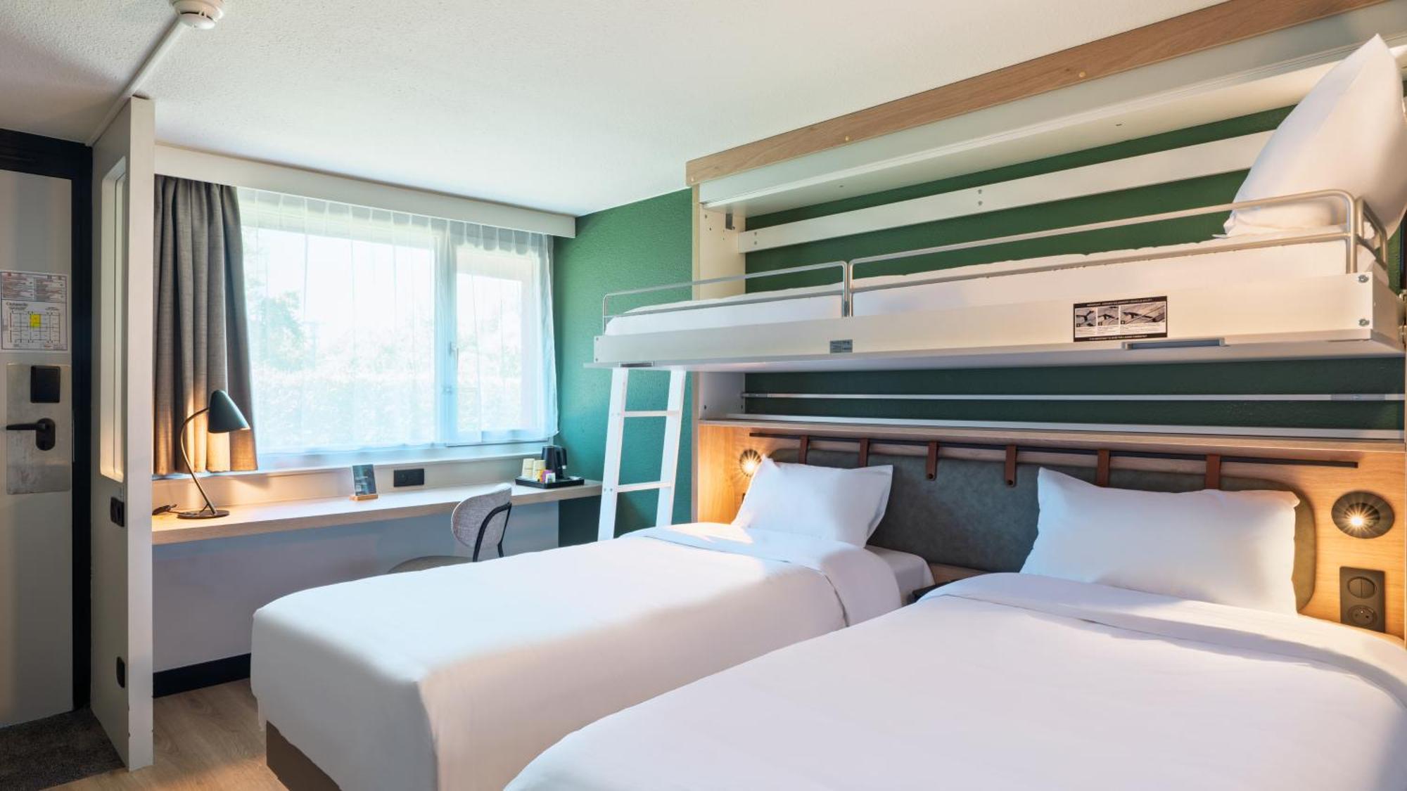 Standard Room 2 Single Beds 1 Bunk Bed