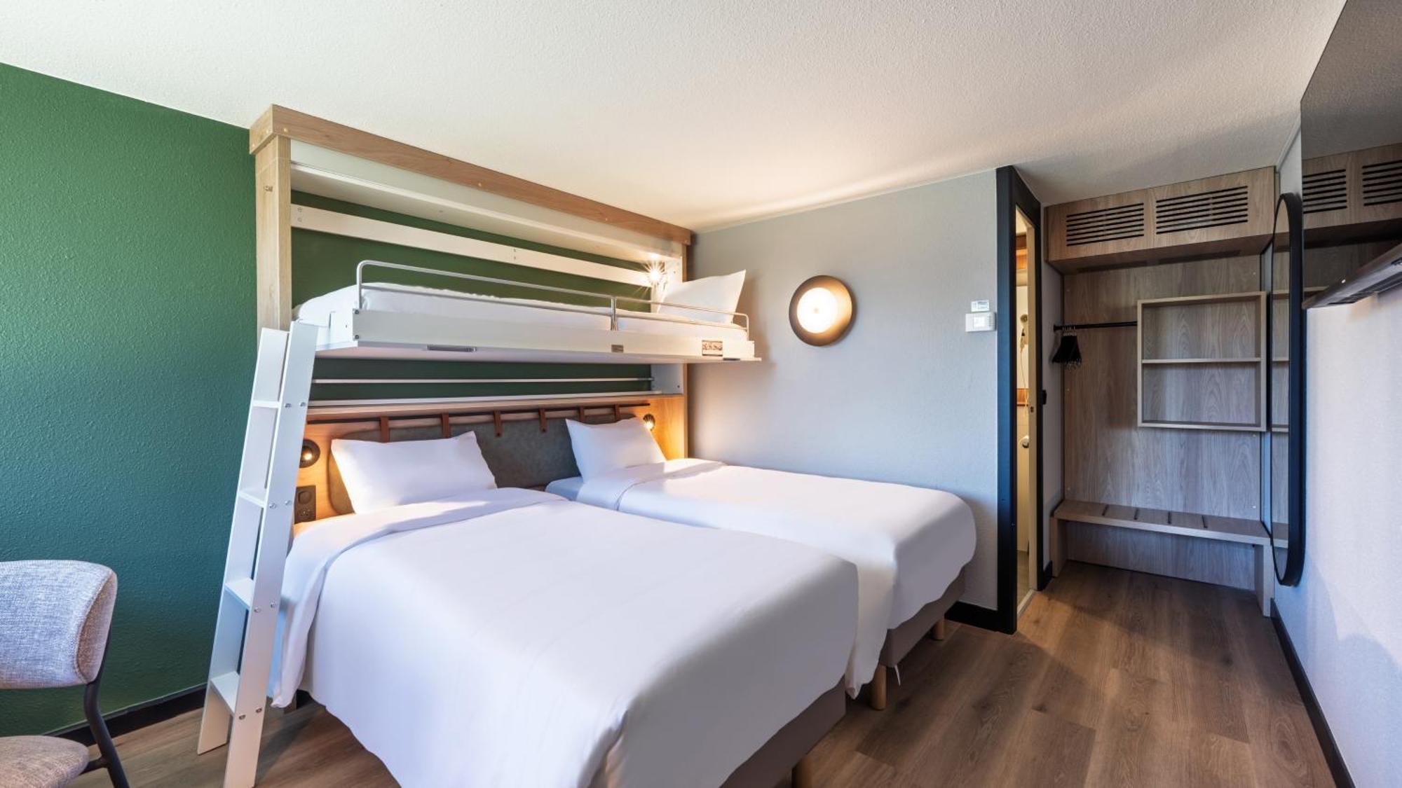 Standard Room 2 Single Beds 1 Bunk Bed
