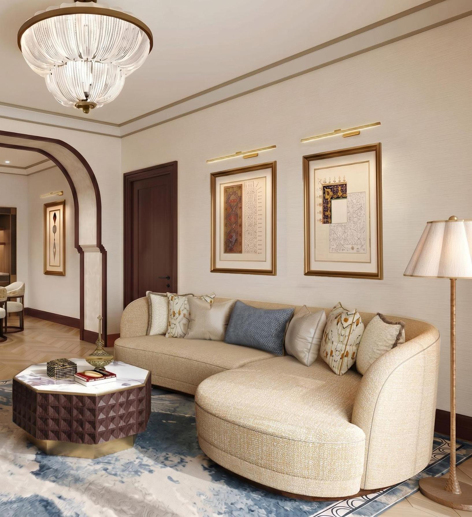 Junior Suite King bed sofa bed Sea view Lounge access Spa access & benefits kids club cinema
