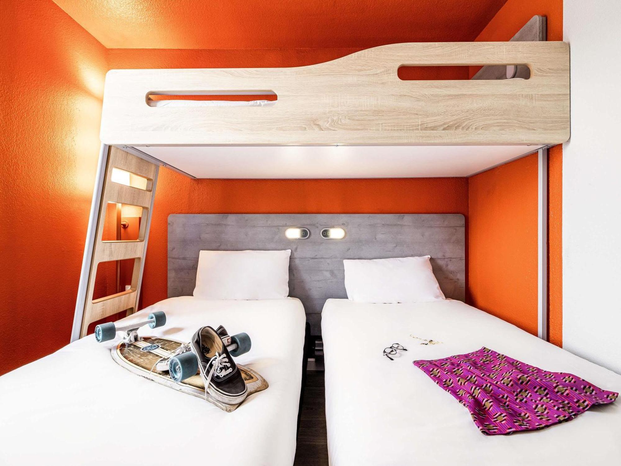 Triple Room Two Single Beds One Bunk Bed