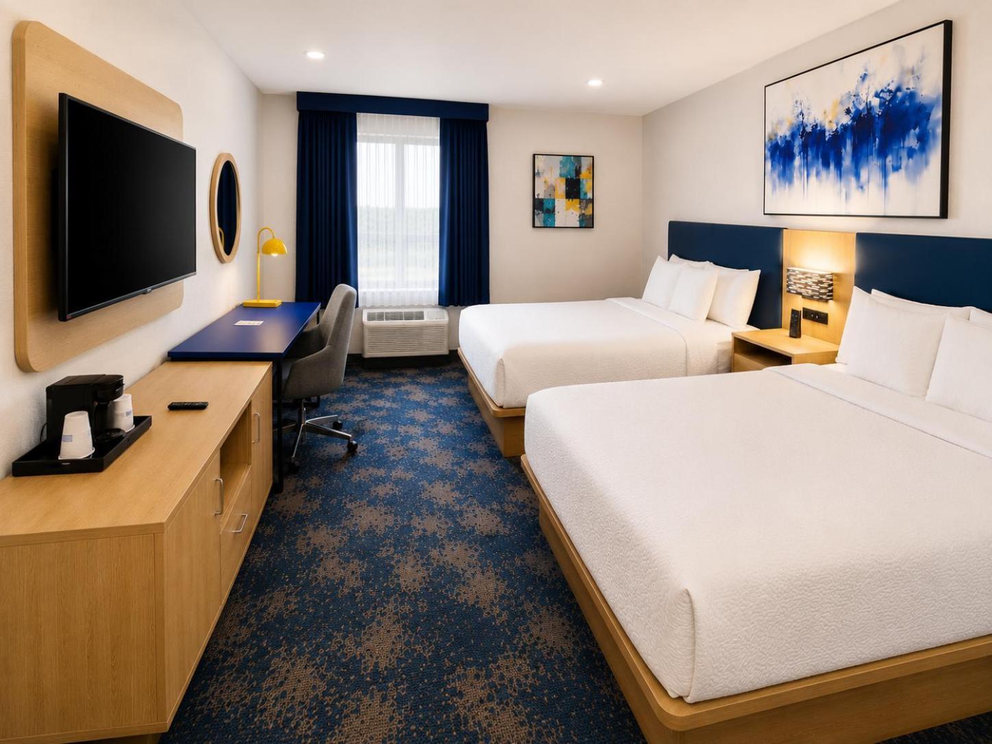 Double Room Two Double Beds Non-Smoking