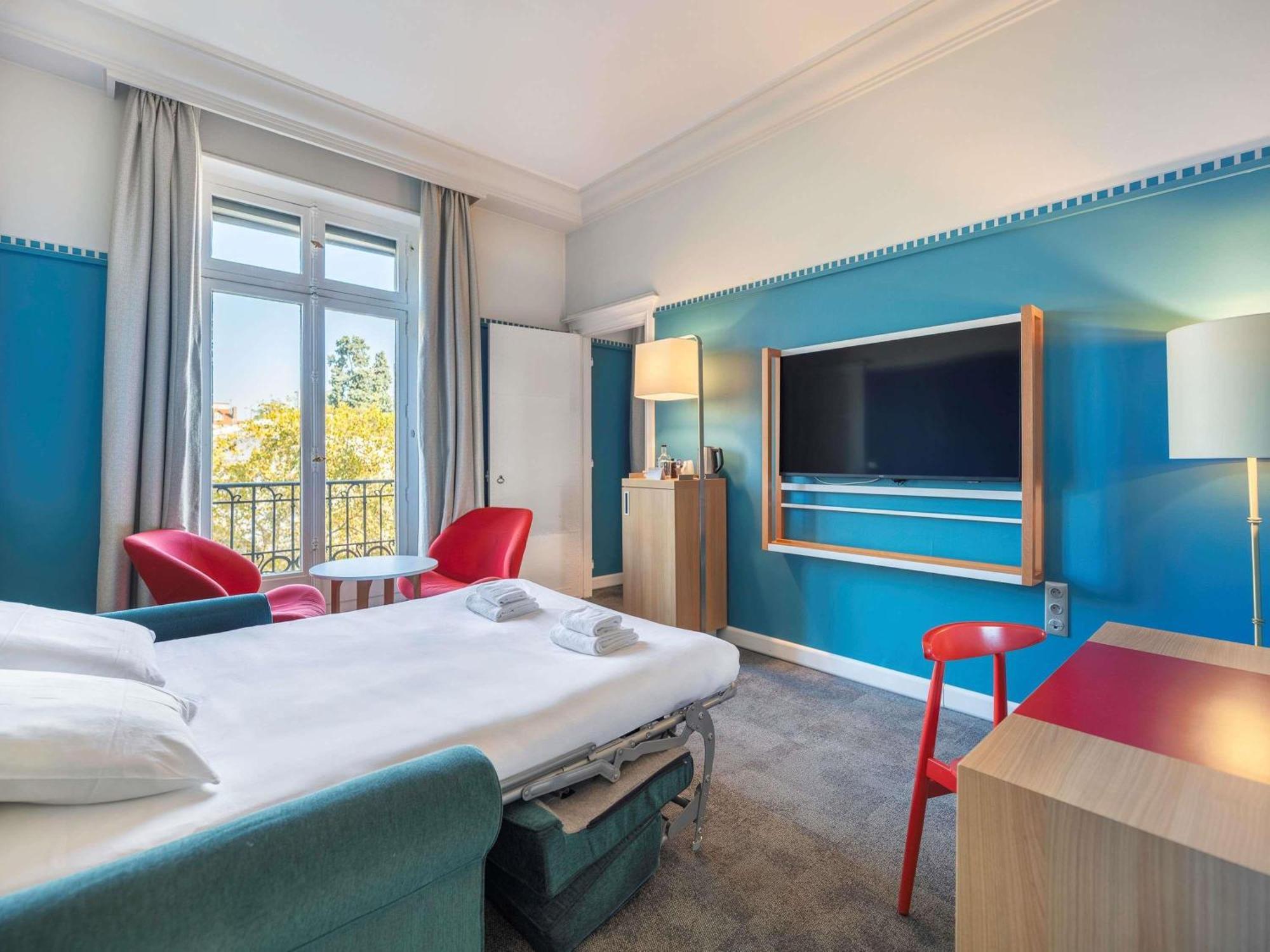 Superior Room One double One single sofa bed