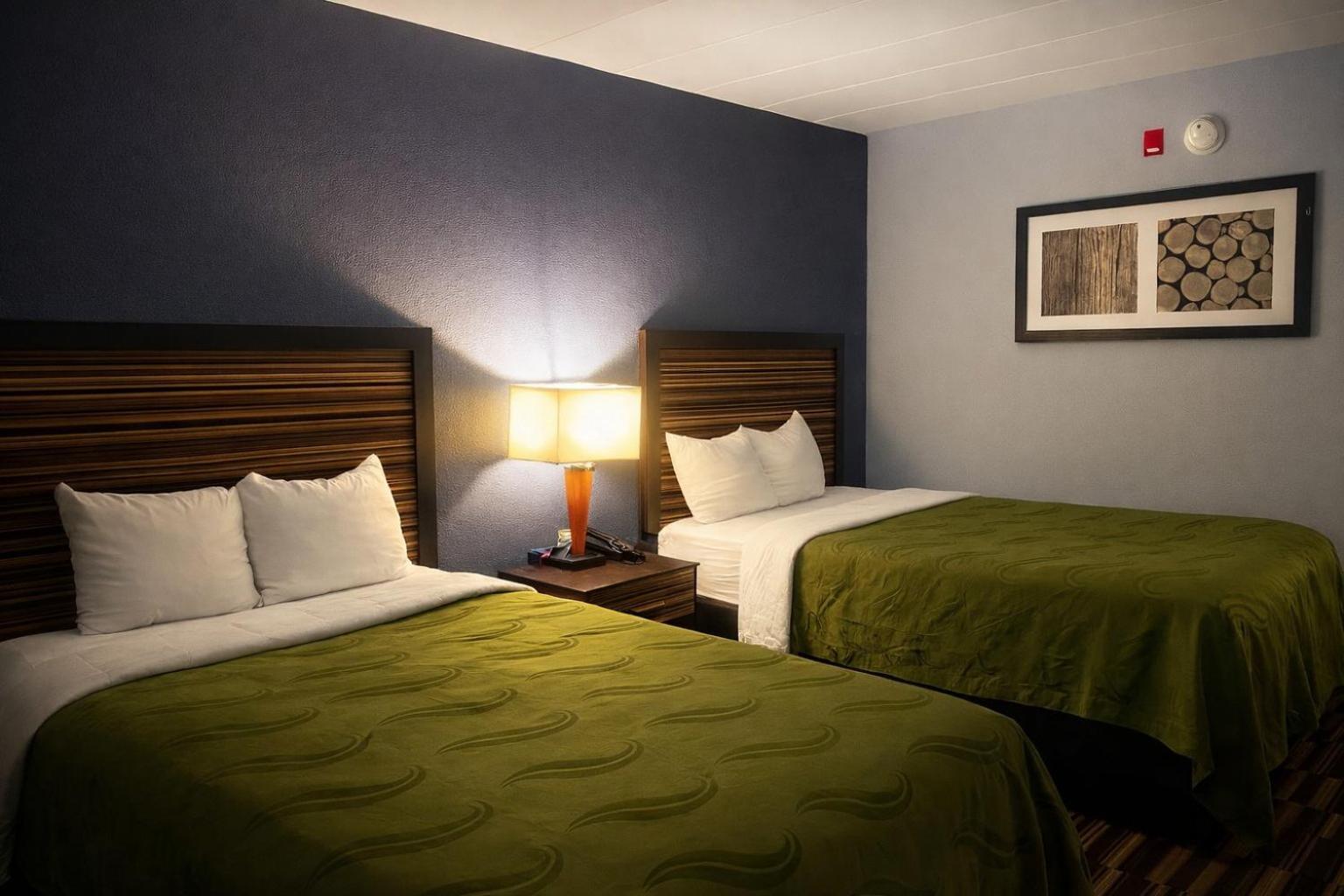 Double Room Two Double Beds Accessible or Non-Smoking