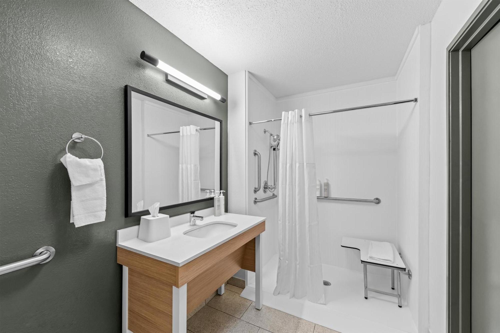 King Room Roll Shower Mobility Hearing Access