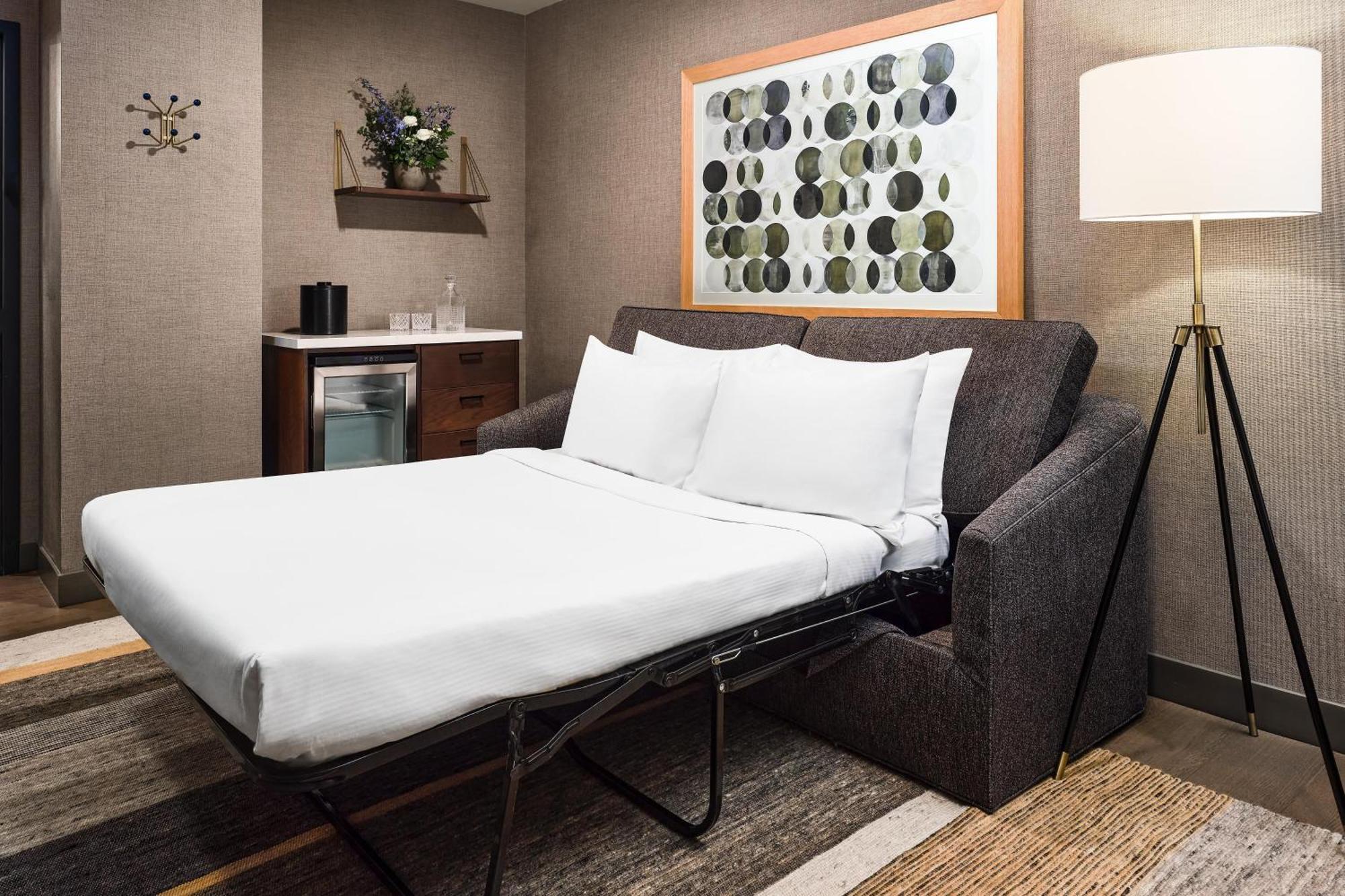 King Suite Roll Shower Mobility or Hearing Accessible