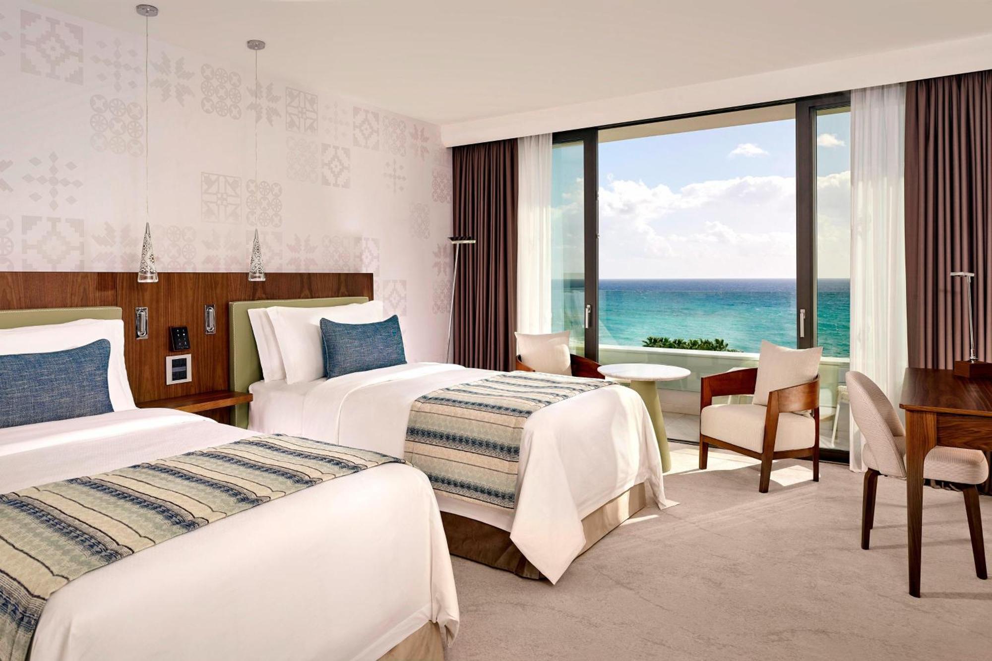 Superior Kamer met 2 Aparte Bedden en Balkon - Uitzicht op Zee