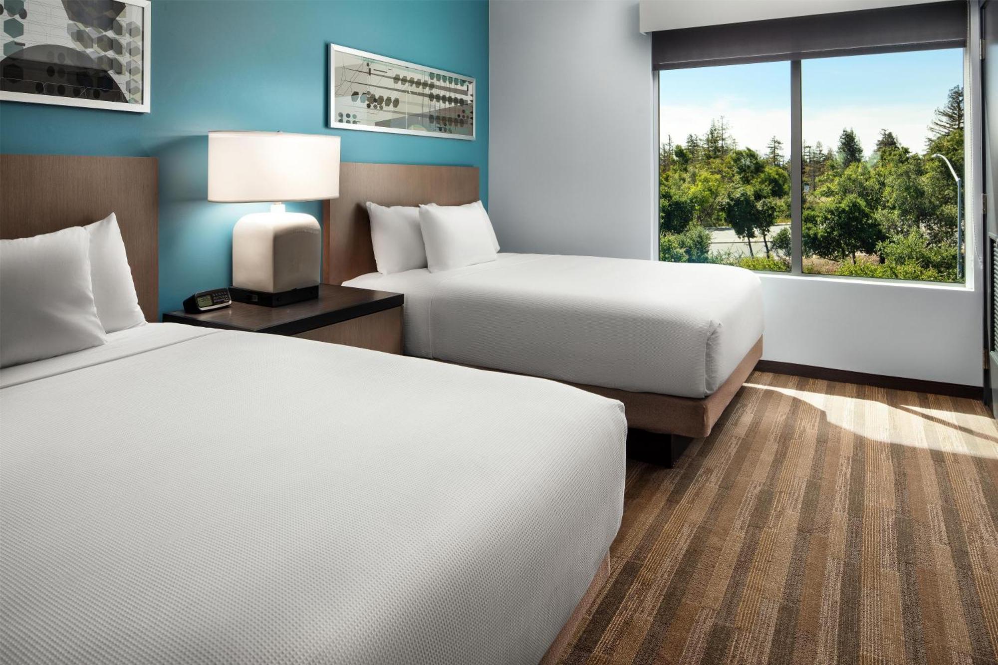 Executive Corner Suite with Two Queen Beds and Sofa Bed