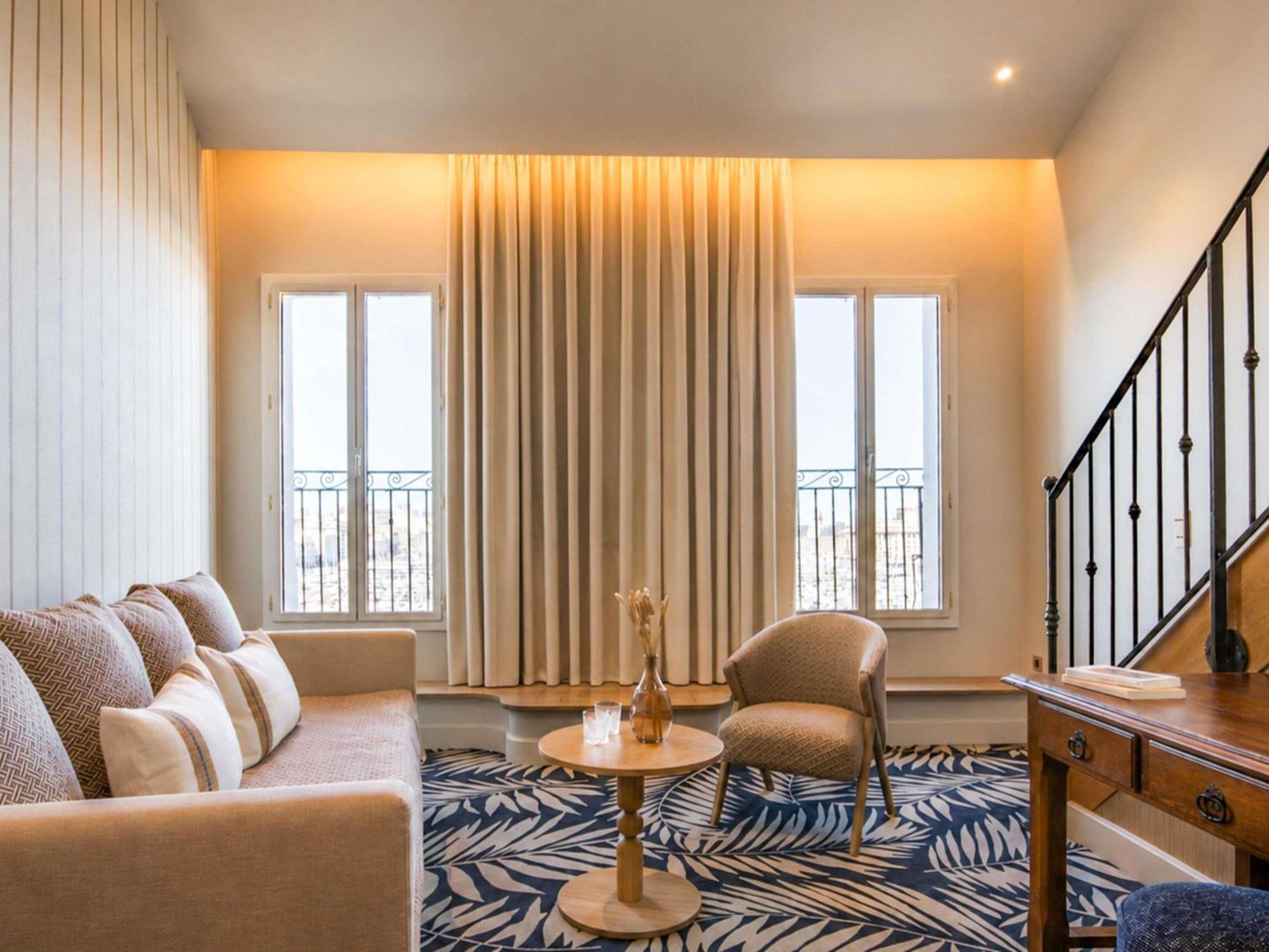 Duplex Suite Balcony Old Port View
