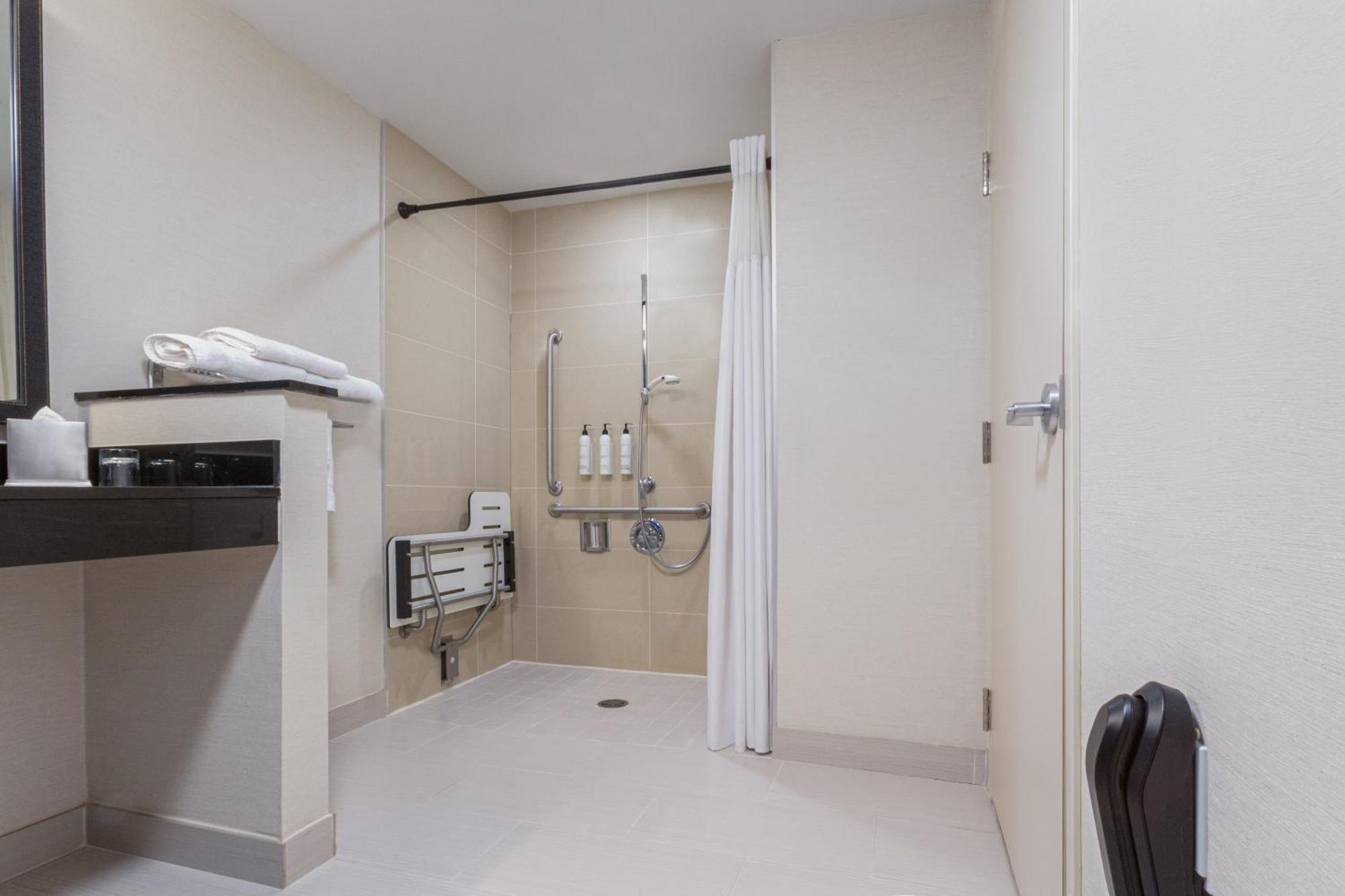 King Room Roll Shower Mobility Accessible