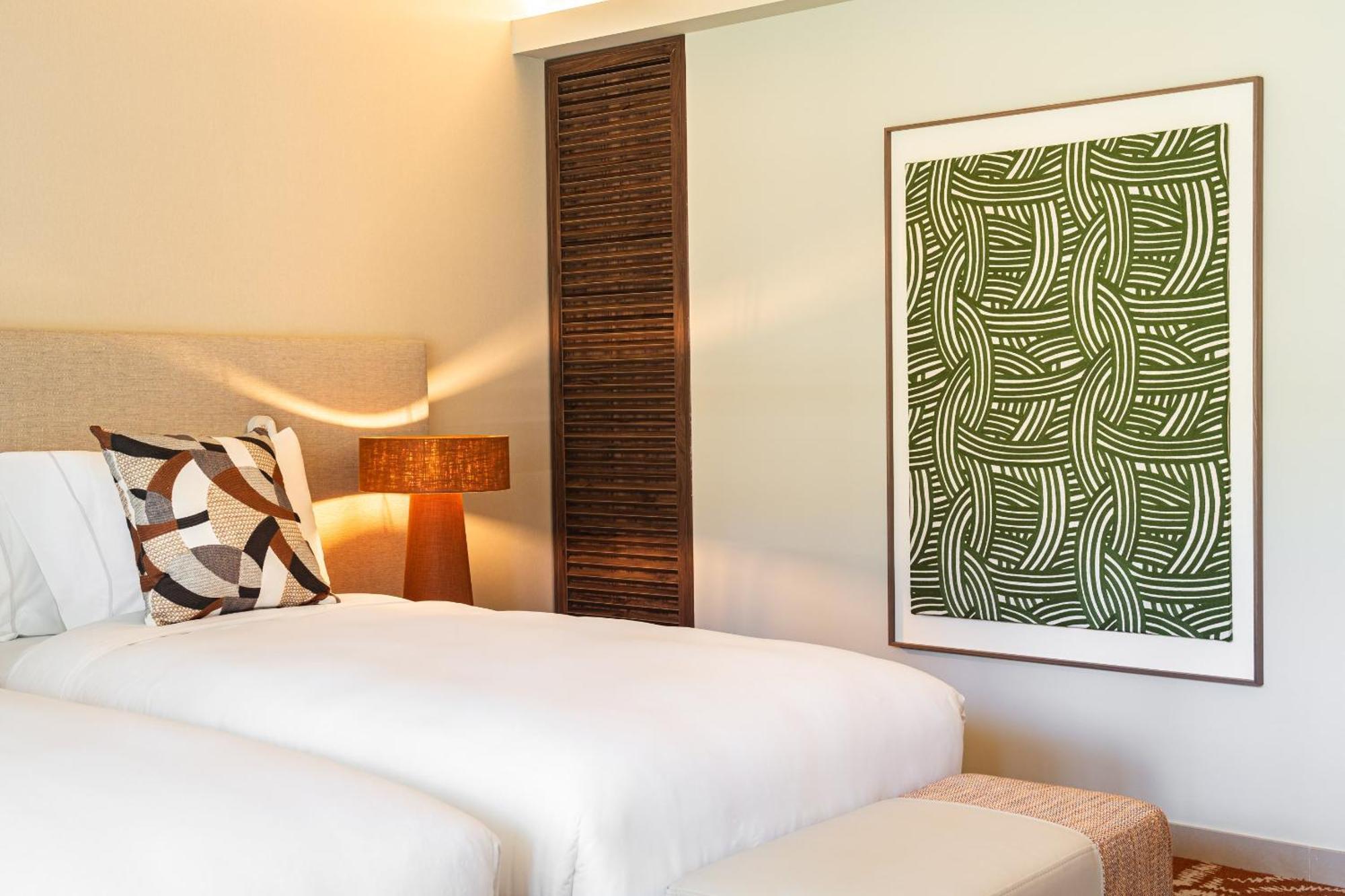 Premium Twin Room Two Twin Beds Balcony Resort View