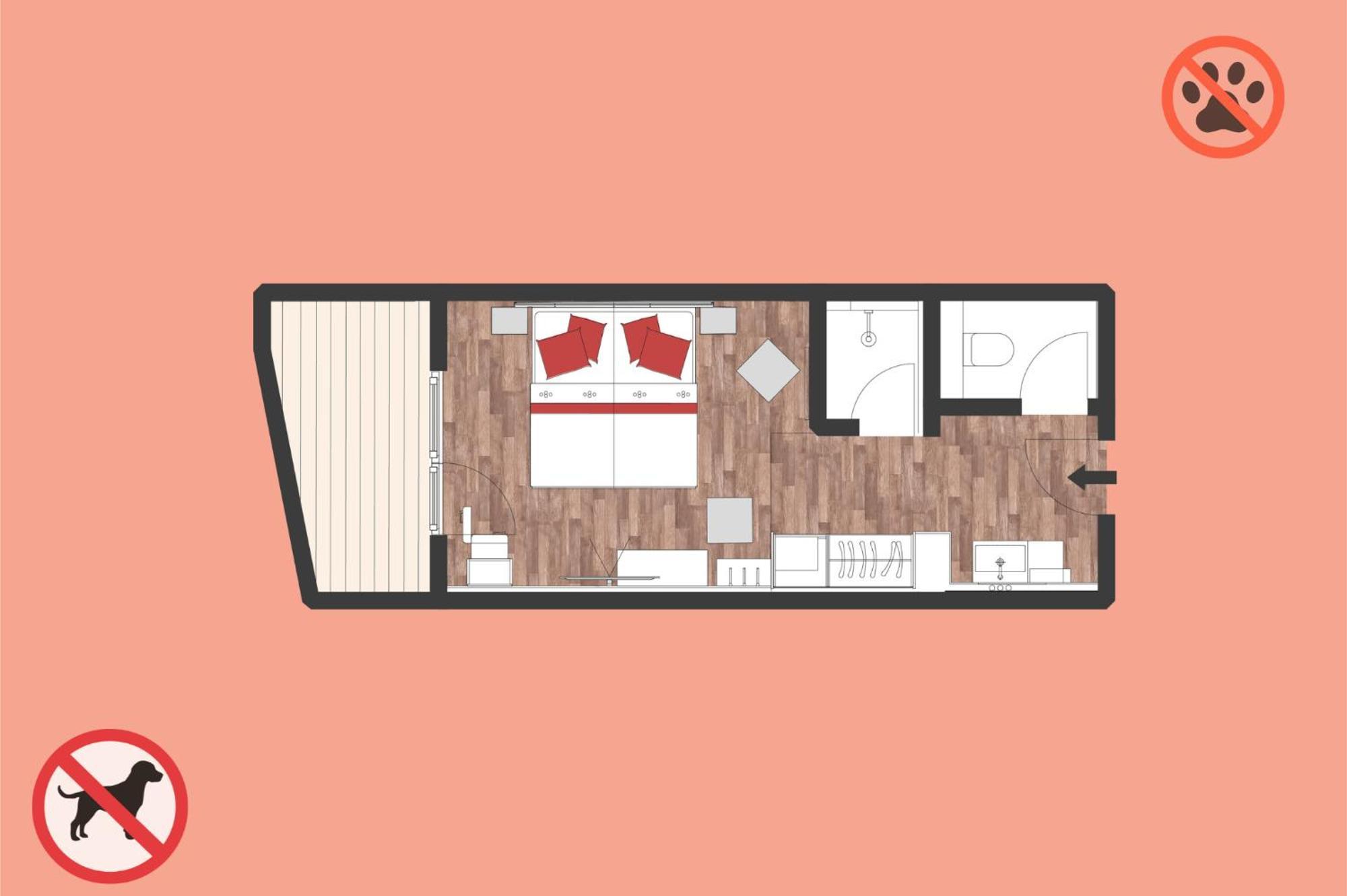 Deluxe Double Room Balcony
